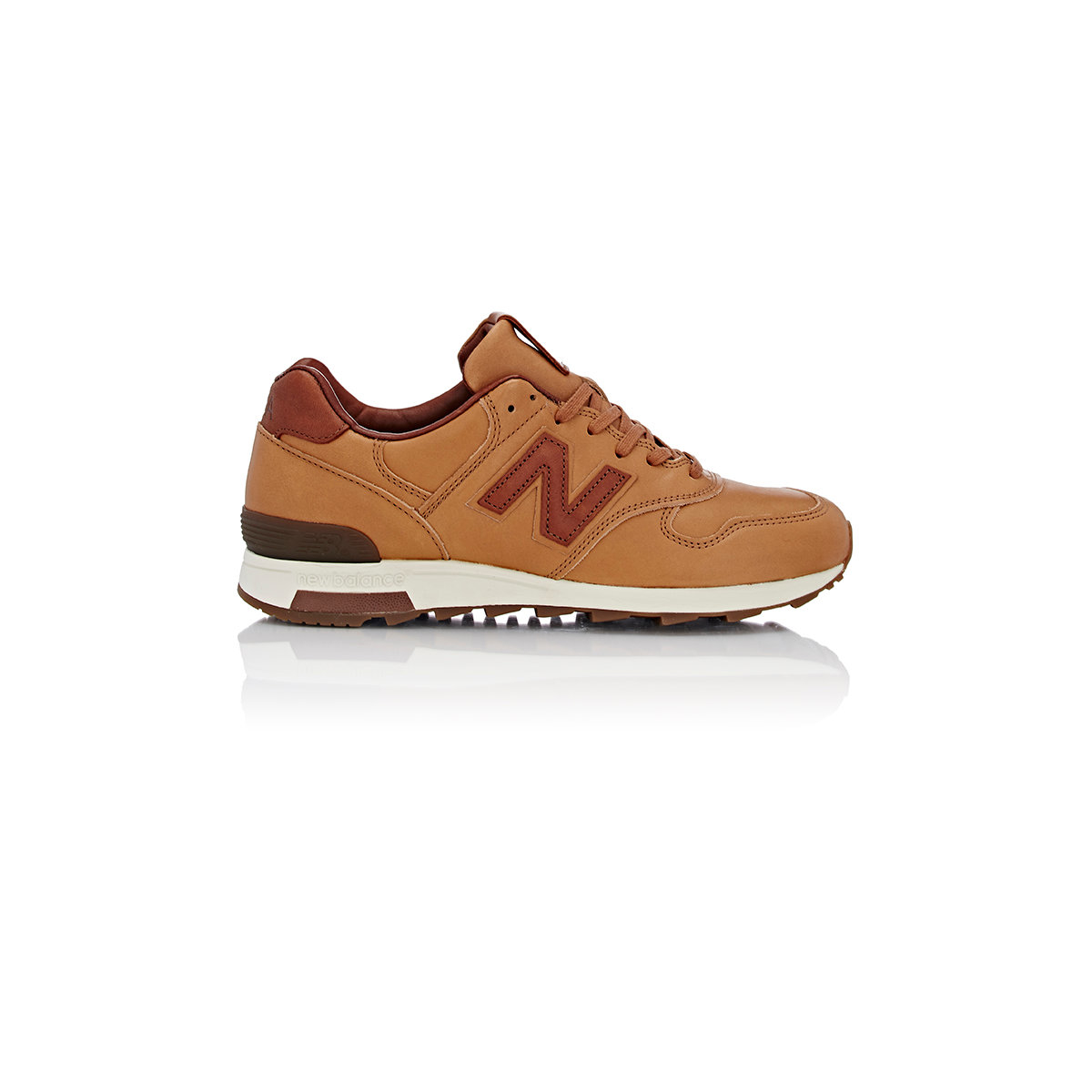 New balance Leather 1400 Sneakers in Brown for Men | Lyst