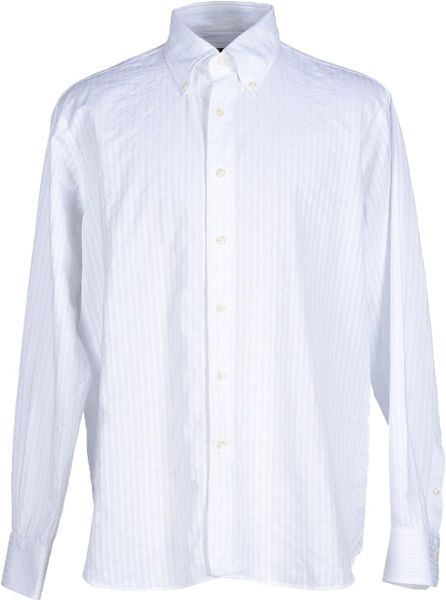 Fabio Inghirami Shirt in White for Men | Lyst