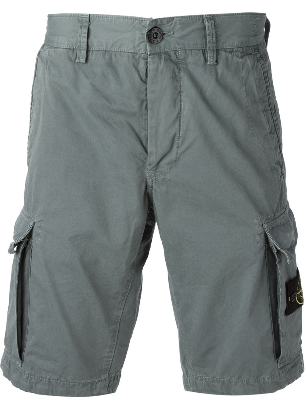 Lyst - Stone Island Cargo Shorts in Gray for Men