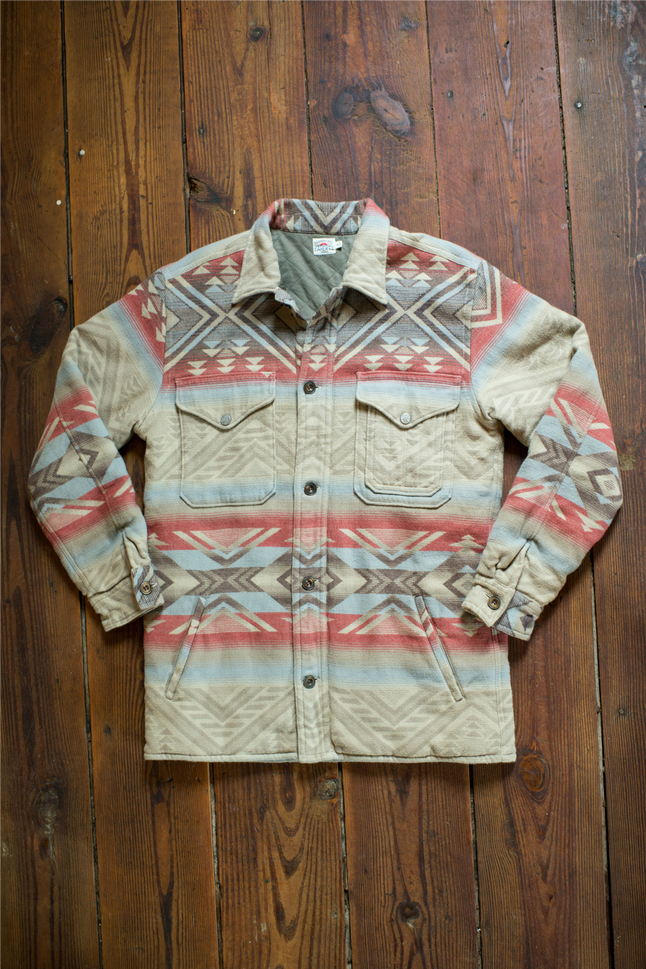 Lyst - Faherty Brand Aztec Jacket in Natural for Men