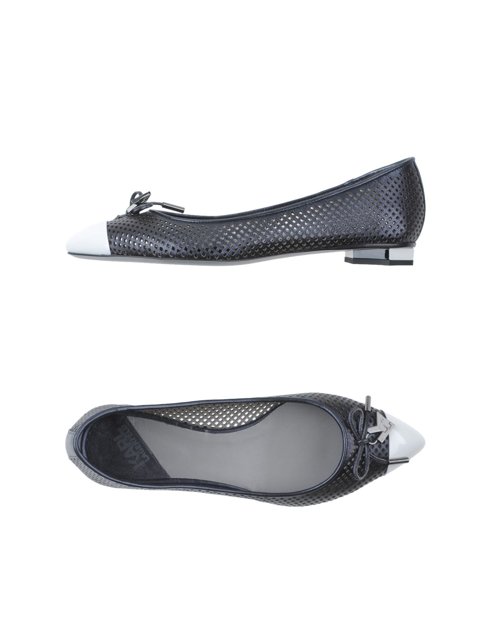 karl lagerfeld flat shoes
