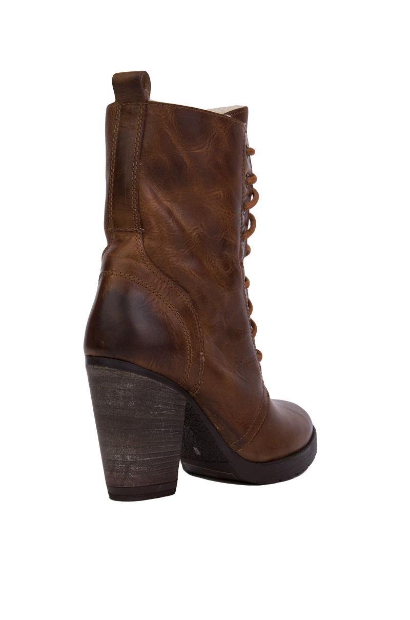 steve madden brown leather heels
