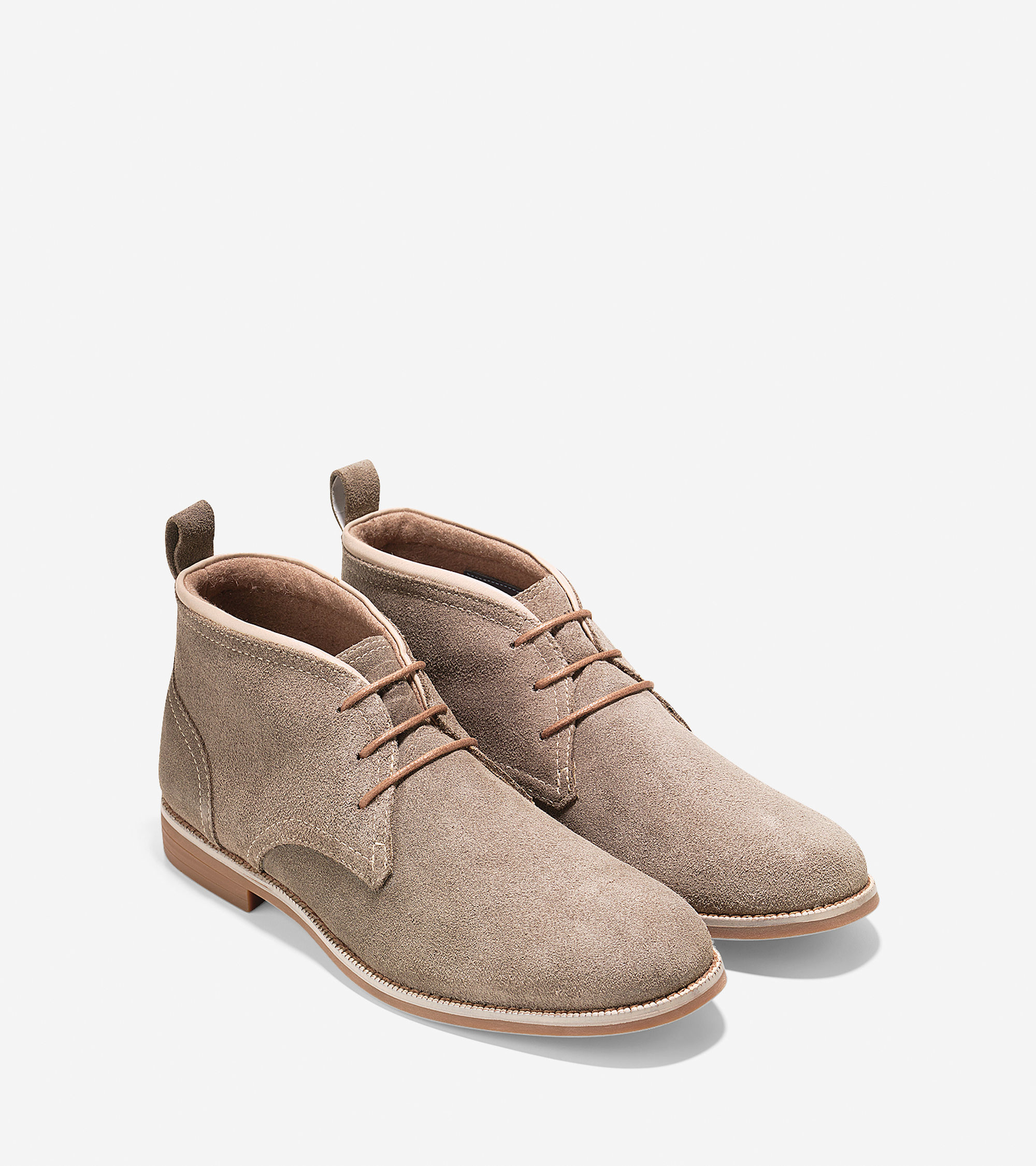 Cole haan Curtis Waterproof Chukka in Natural for Men | Lyst