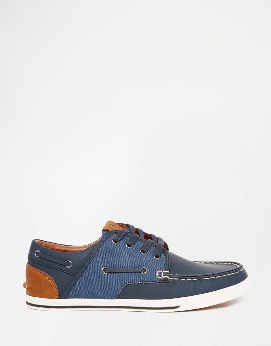 Lyst - Aldo Greeney Boat Shoe in Blue for Men