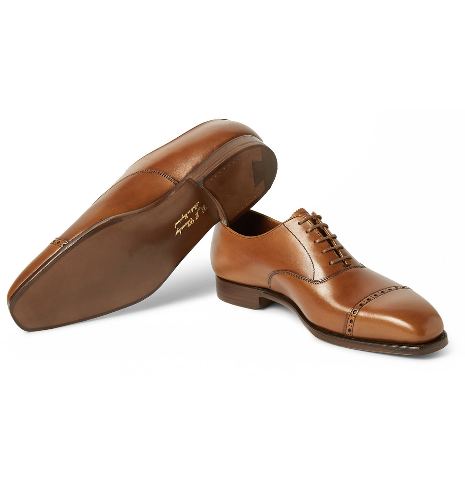 george cleverley jr leather