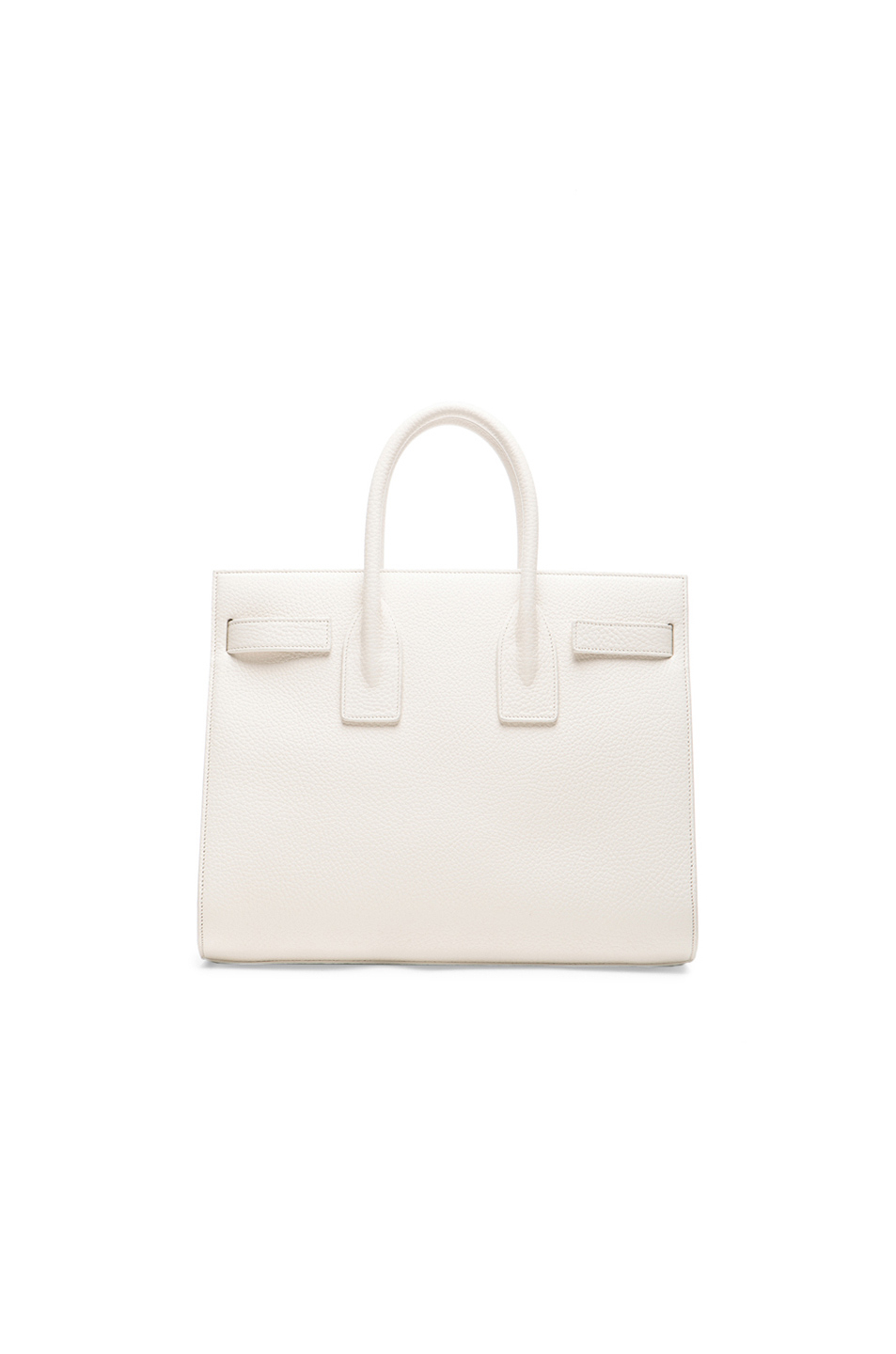 Saint laurent Small Sac De Jour Carryall Bag in White | Lyst