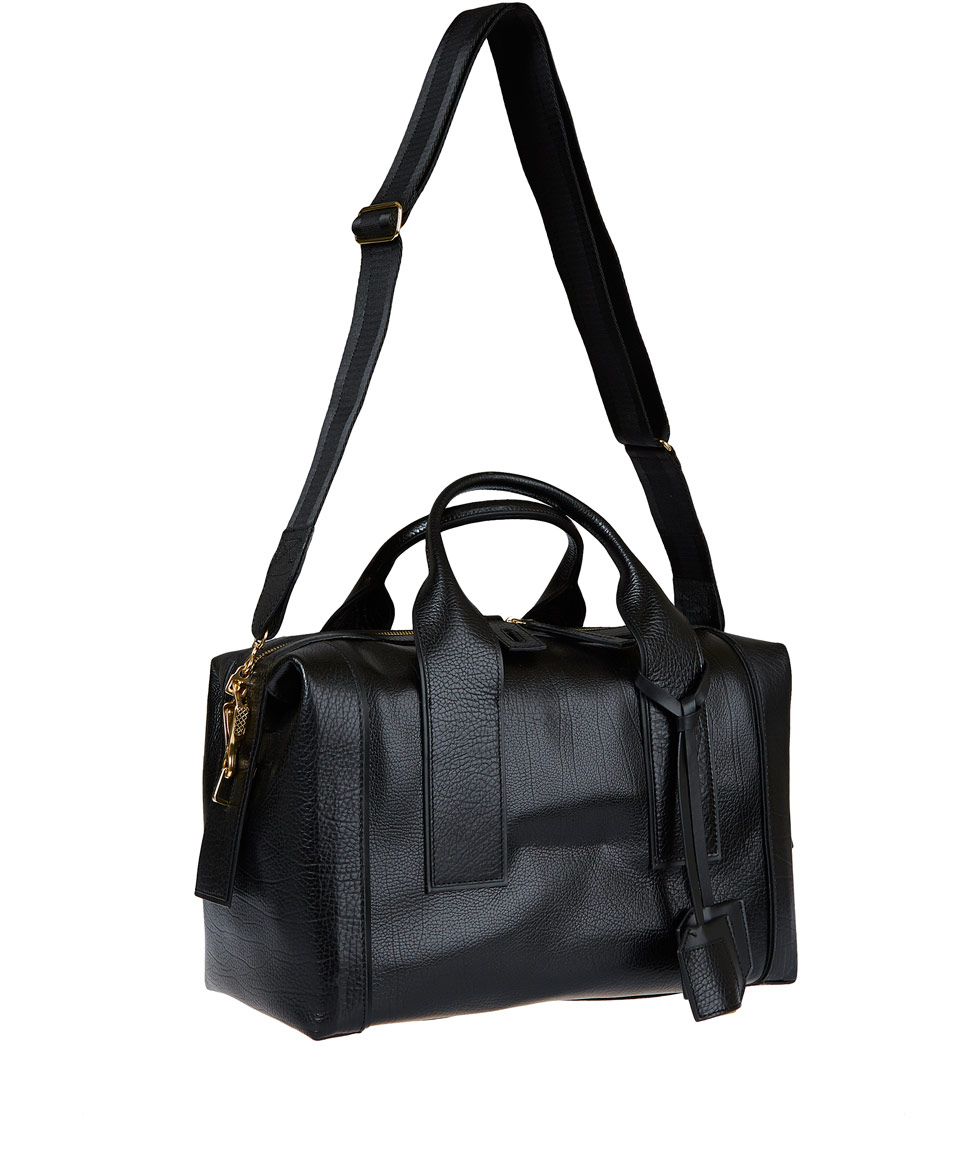 Lyst Pierre hardy Black Leather Bowling Bag in Black