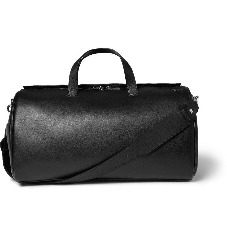 Lyst - Loewe Leather Duffle Bag in Black for Men