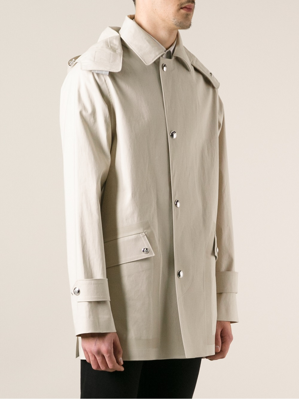 moncler beige raincoat moncler beige raincoat