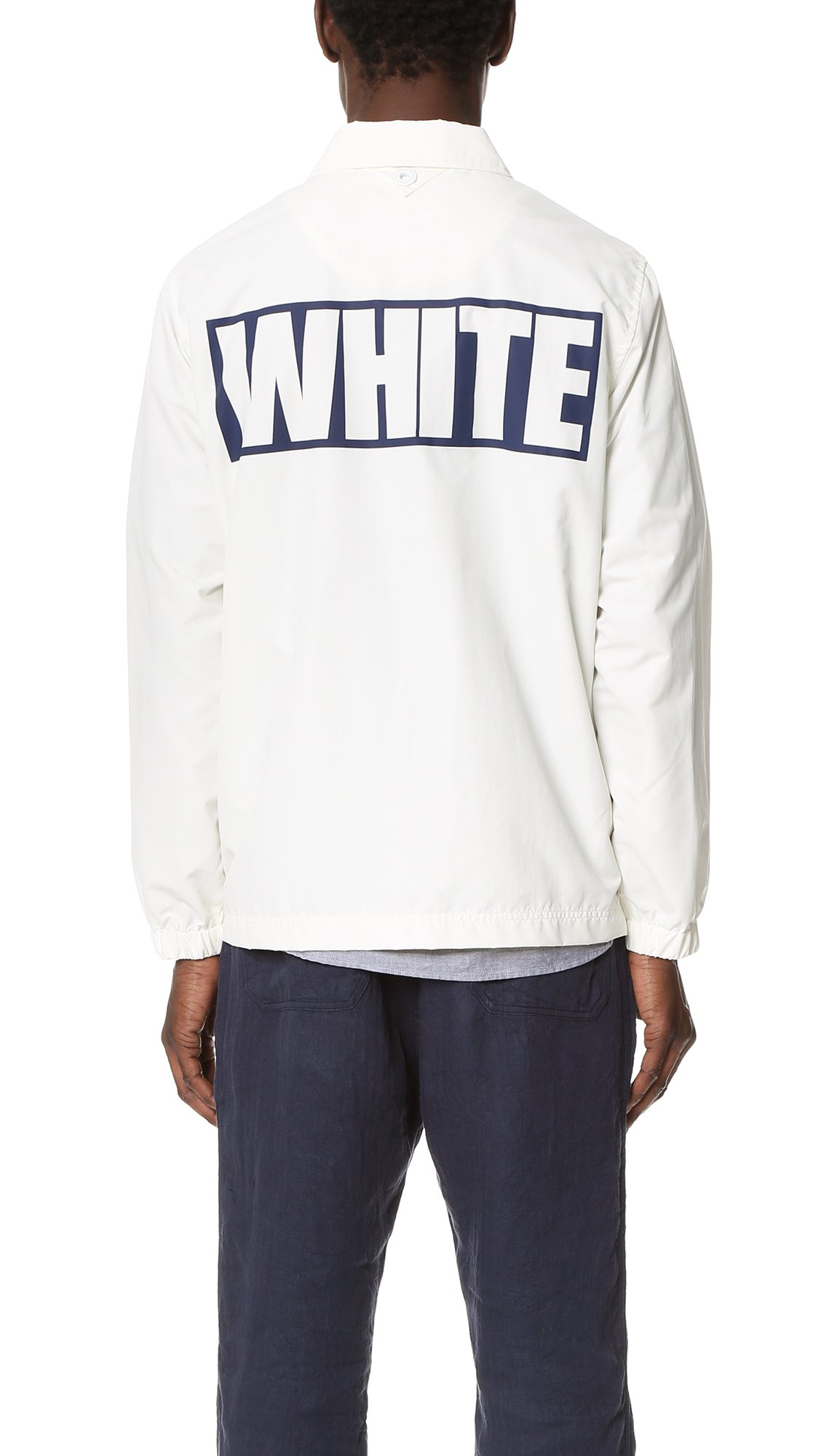 Download Lyst - White Mountaineering white Coach Jacket in White for Men