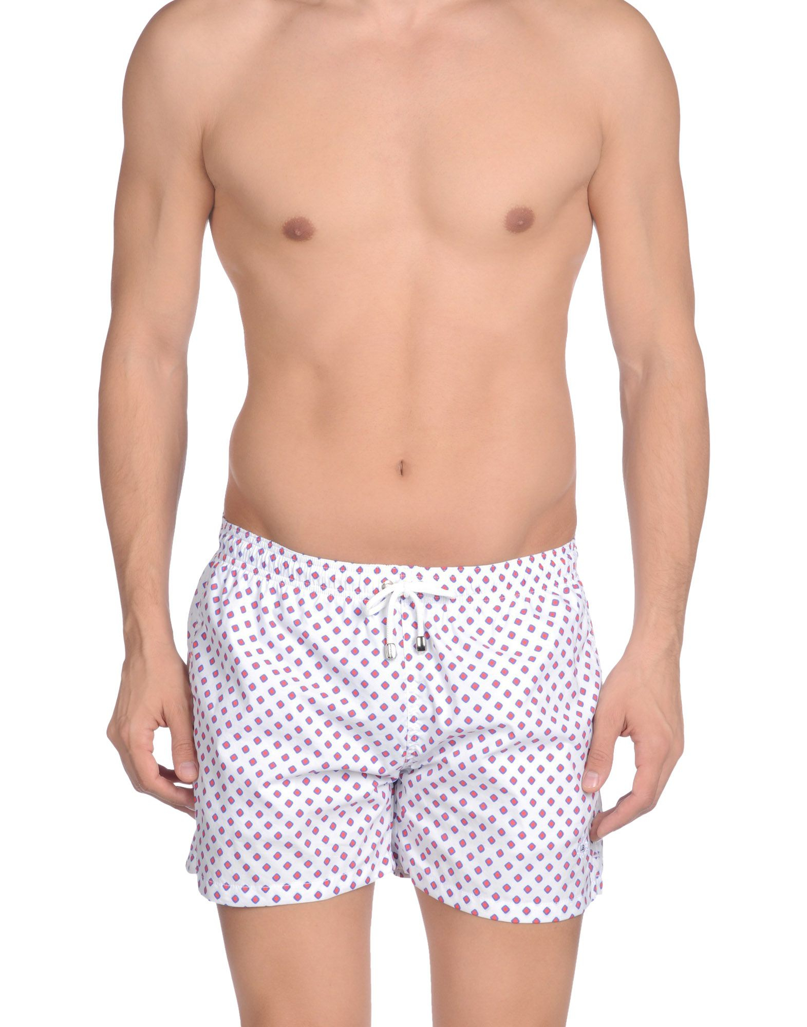 Luigi borrelli napoli Swimming Trunk in White for Men - Save 61% | Lyst