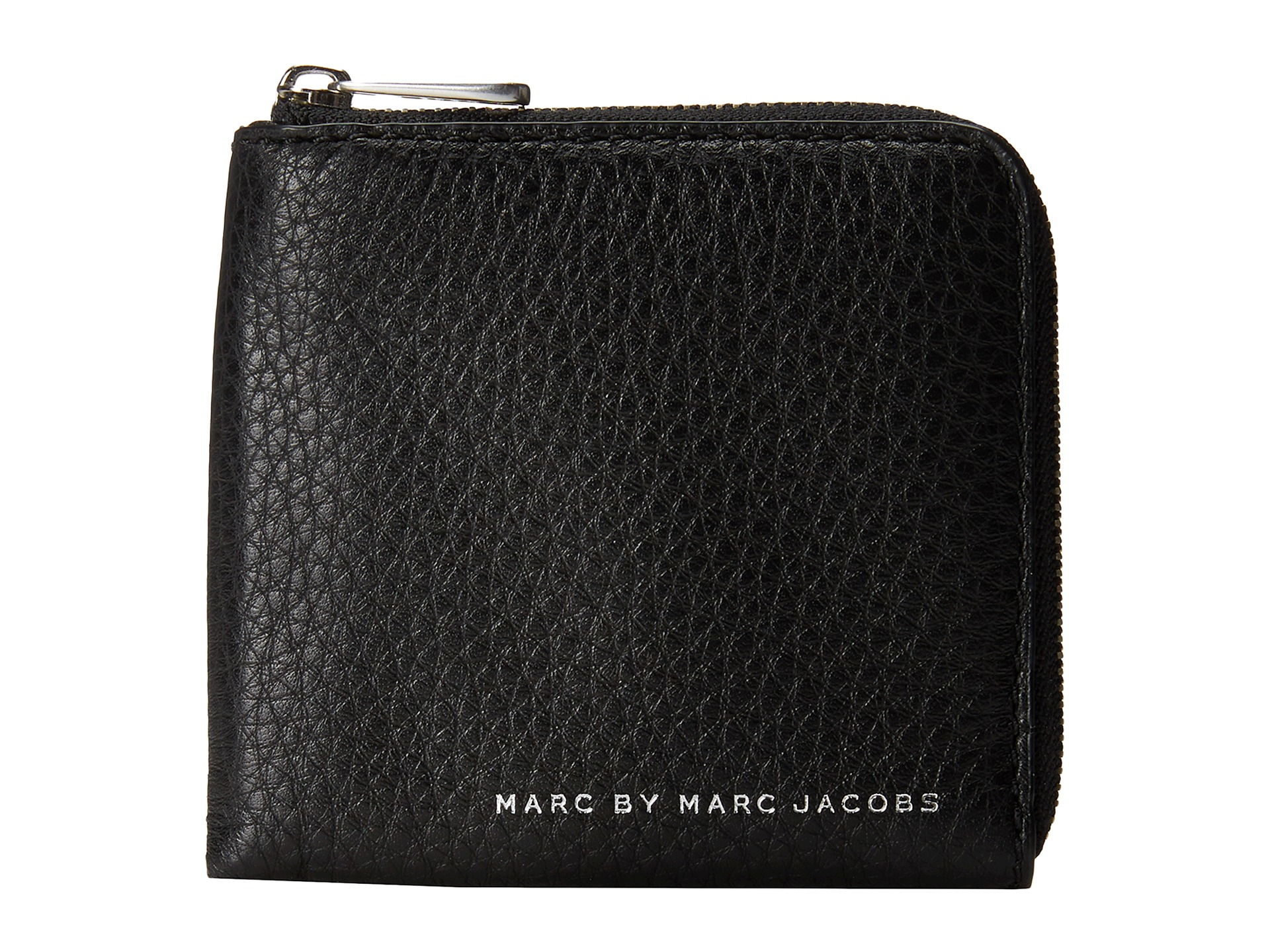 Lyst - Marc By Marc Jacobs Classic Leather Half Zip Card Holder in ...