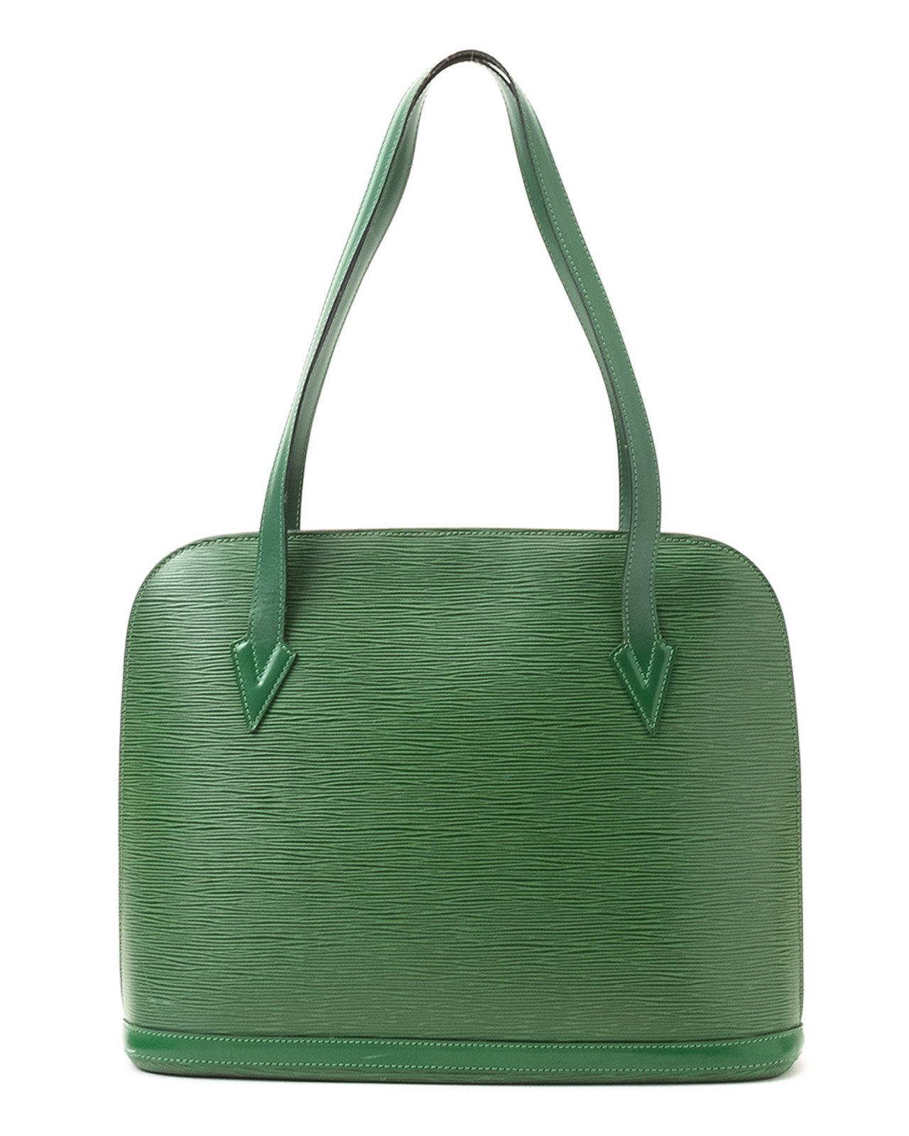 Louis vuitton Green Lussac Handbag in Green | Lyst
