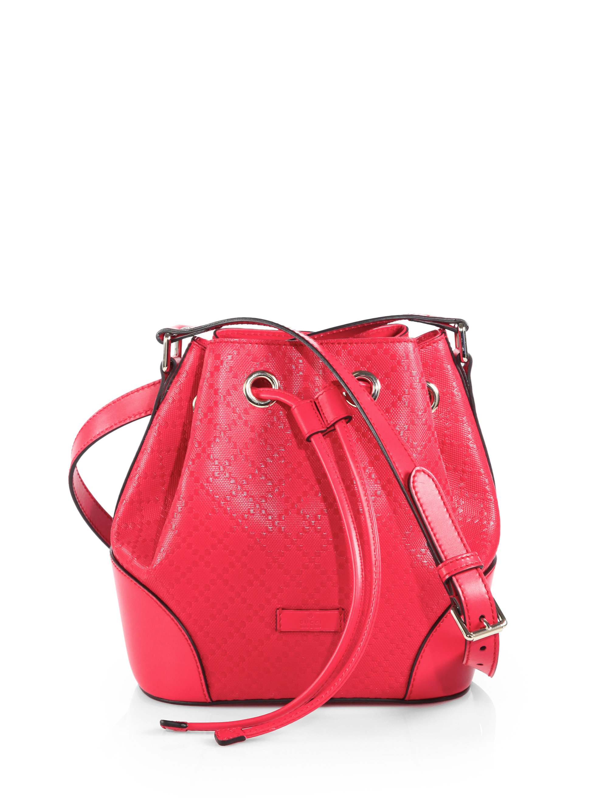 diamante bucket bag