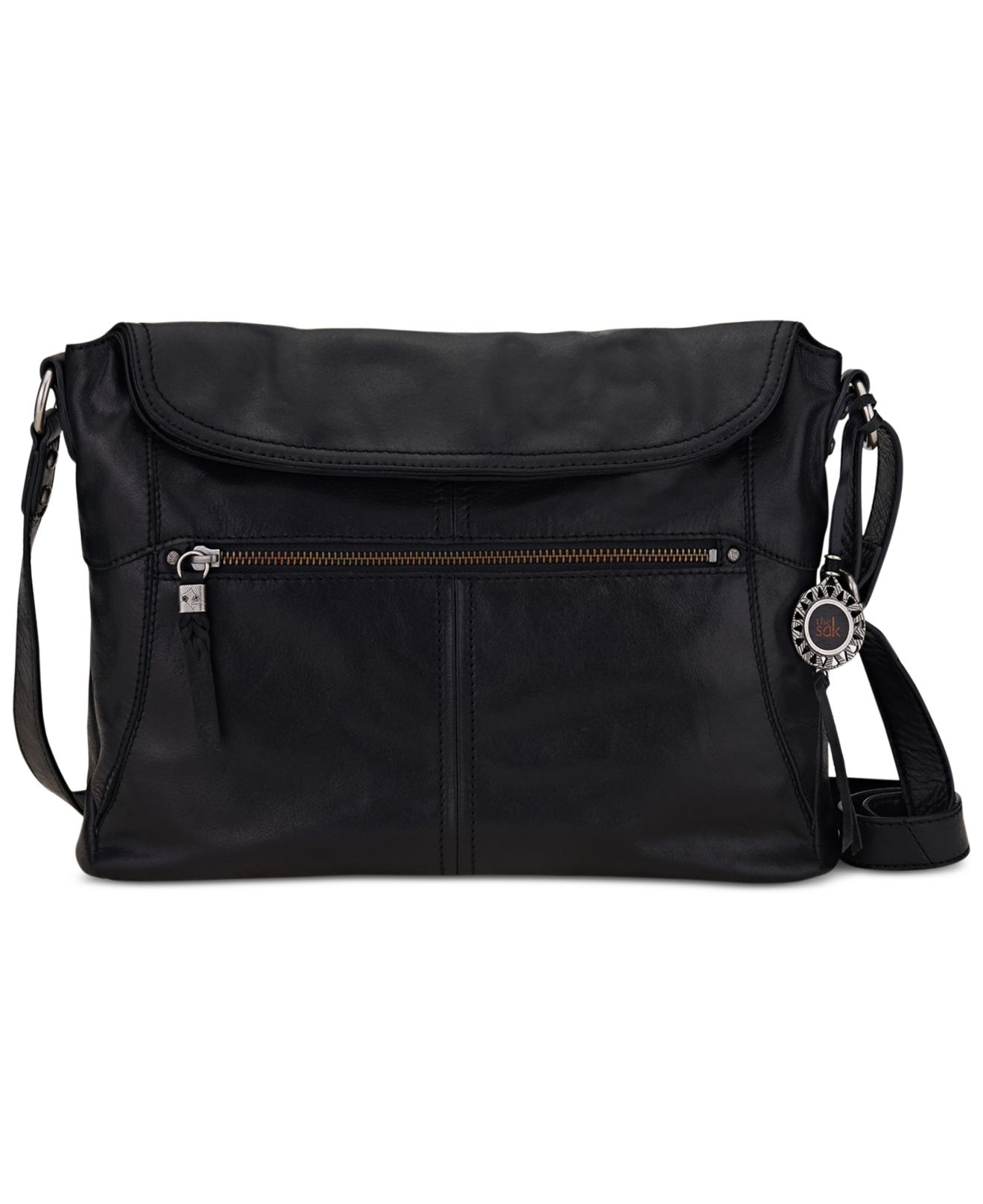 the sak black leather hobo