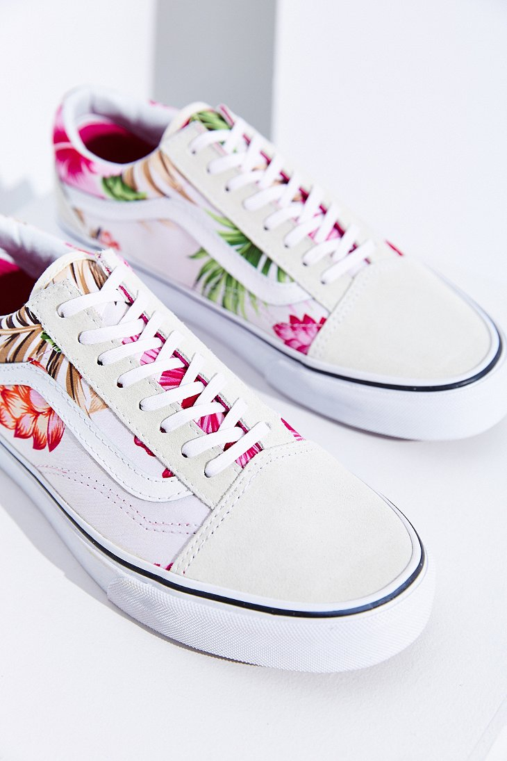 van floral shoes