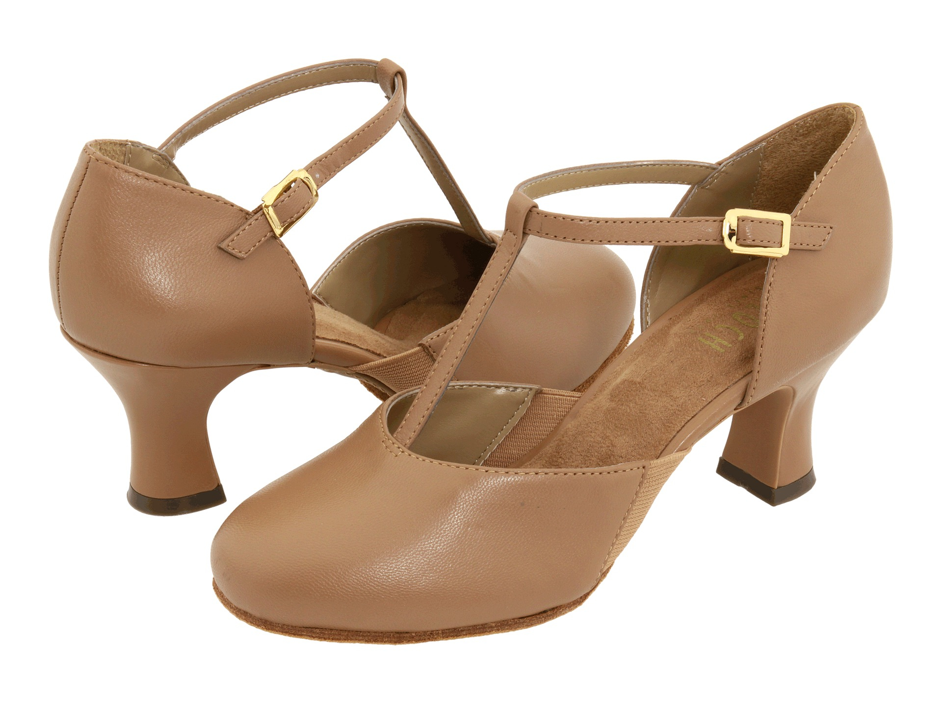 bloch brown ballet shoes