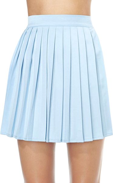 Nasty Gal True Blue Tennis Skirt in Blue | Lyst