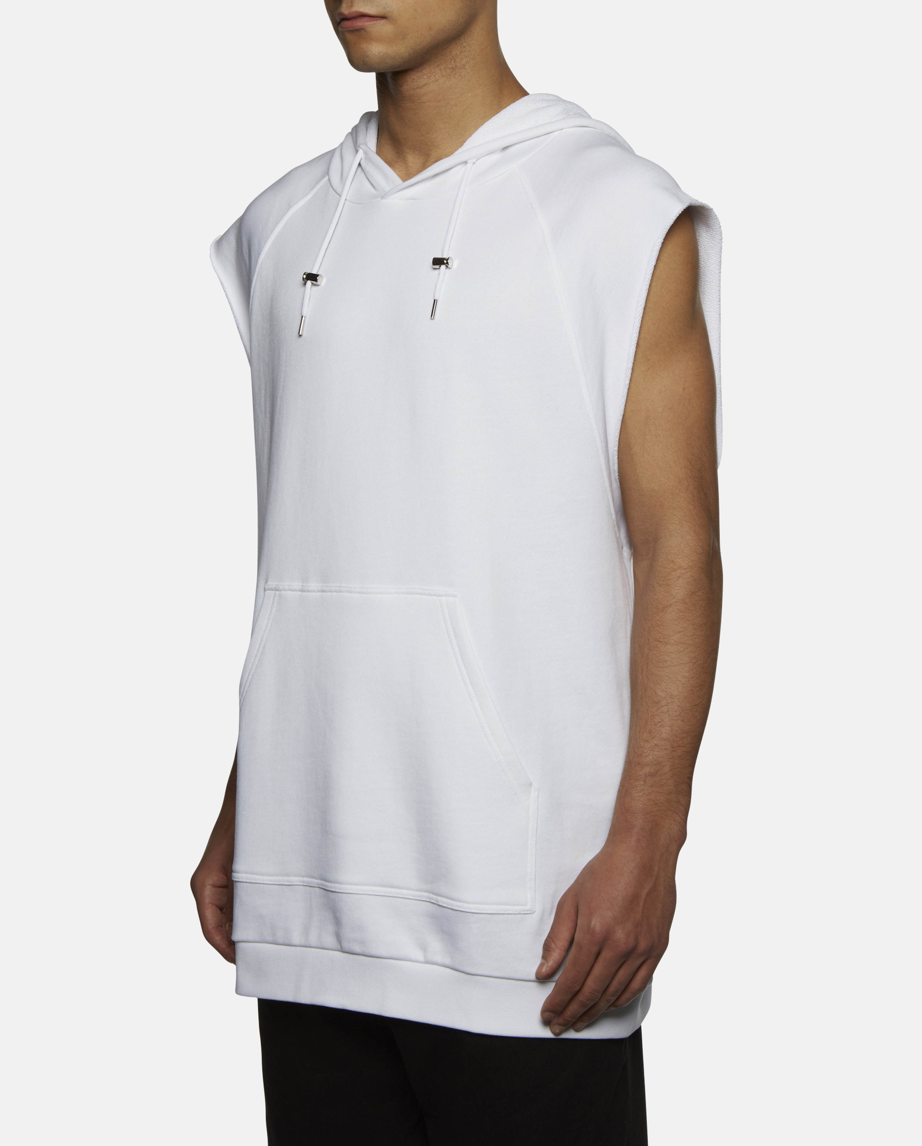 Lyst - Raf Simons Sleeveless Hoody With Isolated Heroes Print By in ...