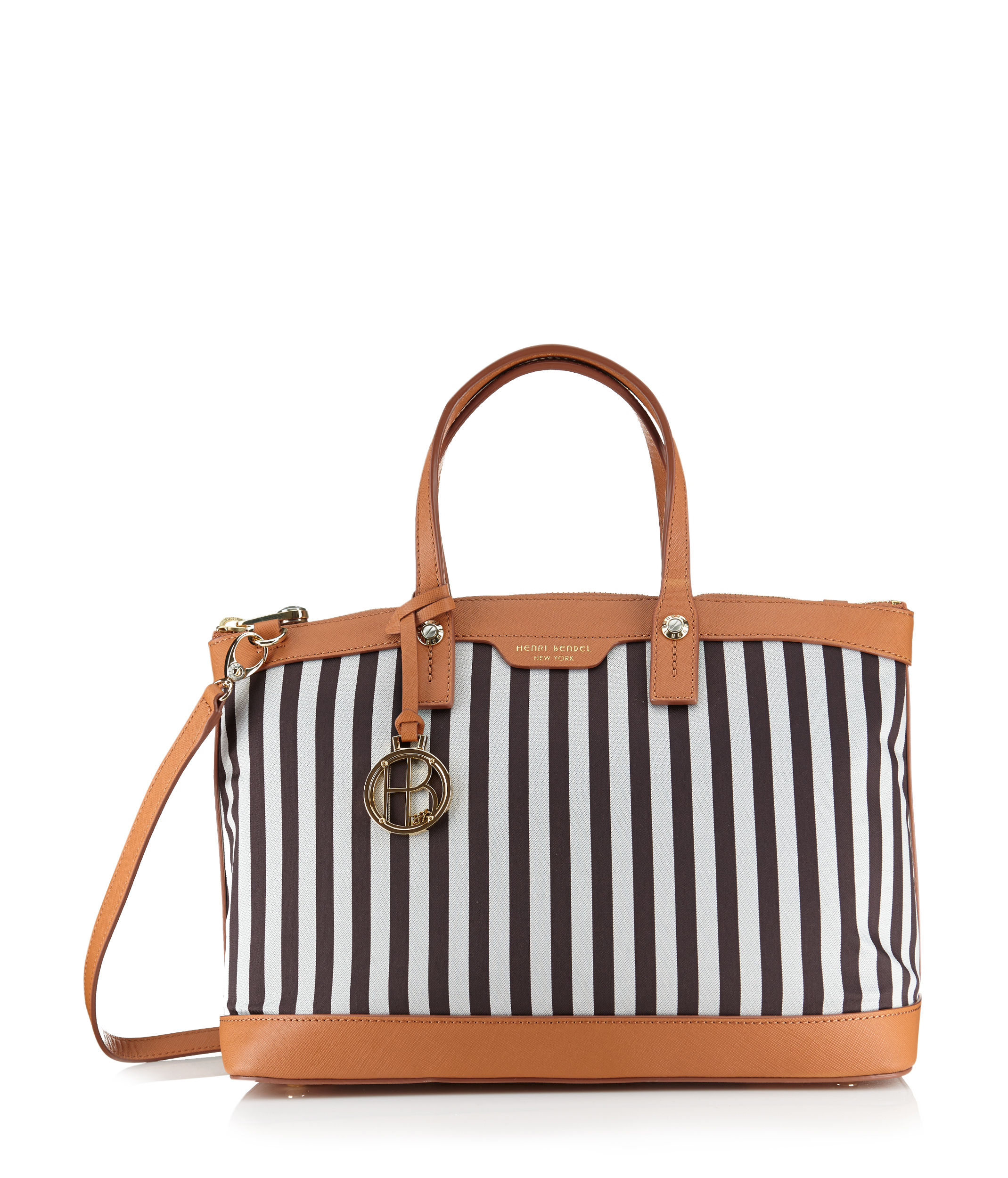 Lyst - Henri Bendel Miss Bendel Satchel in Brown