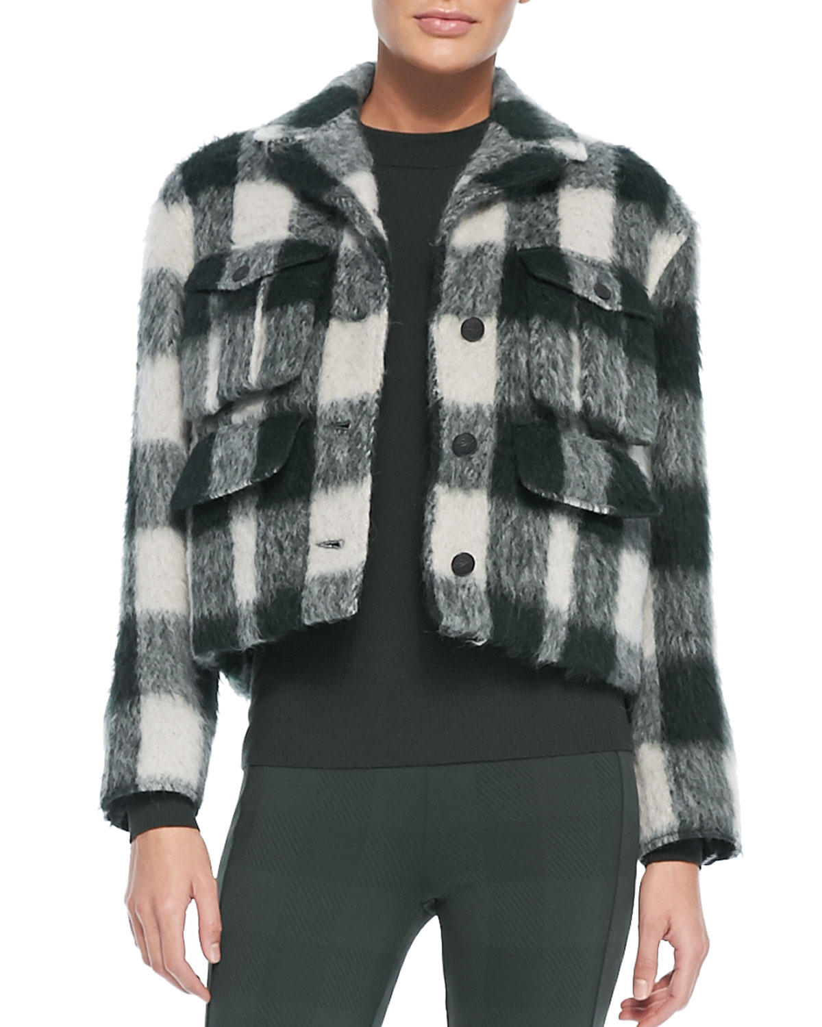 rag and bone plaid jacket