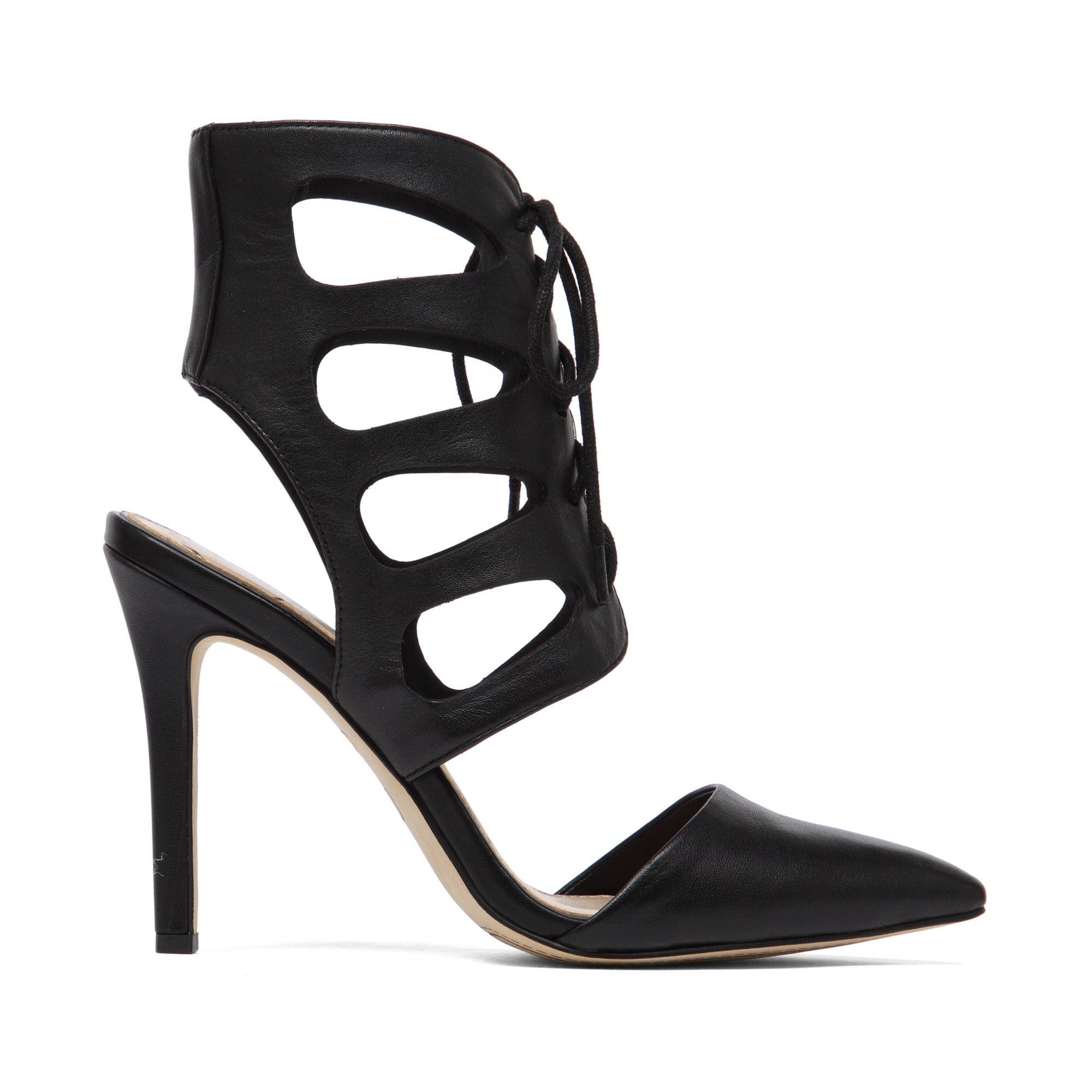 Lyst - Jessica Simpson Cecerre Lace Up Pumps in Black