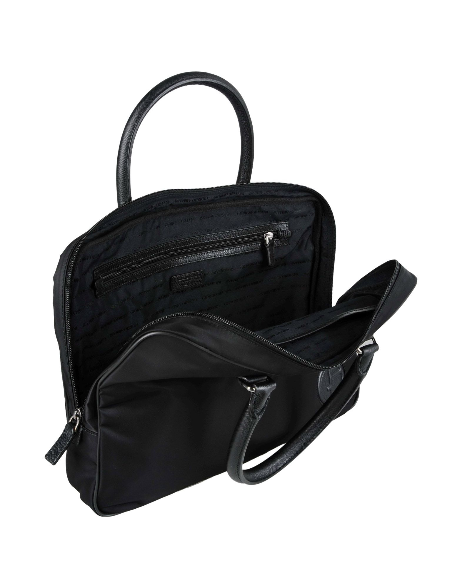 armani Work Bags in Black for Men Lyst
