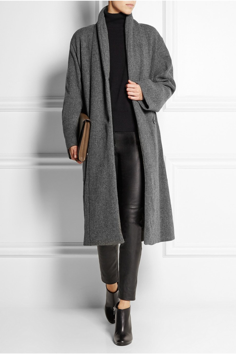 lemaire wool coat