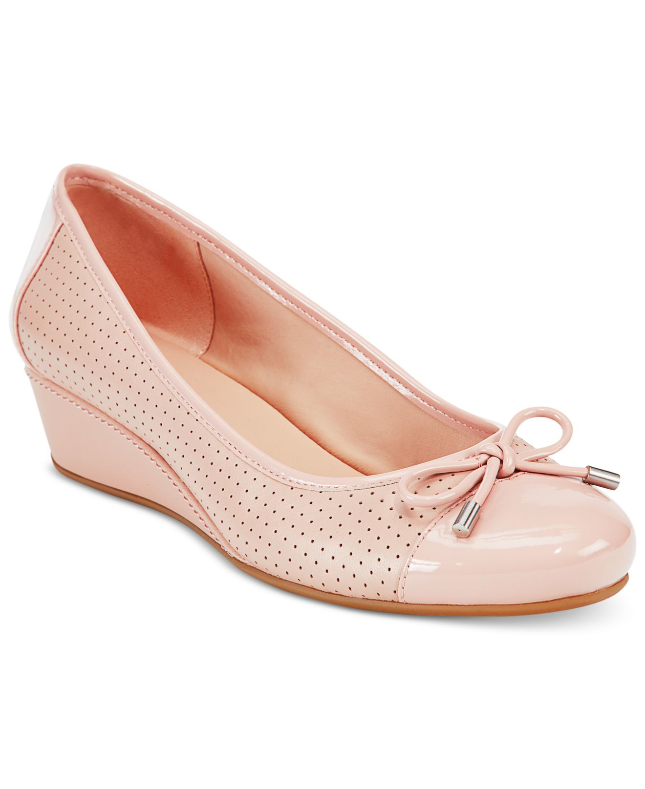 Lyst - Easy Spirit Dawnette Wedge Pumps in Pink