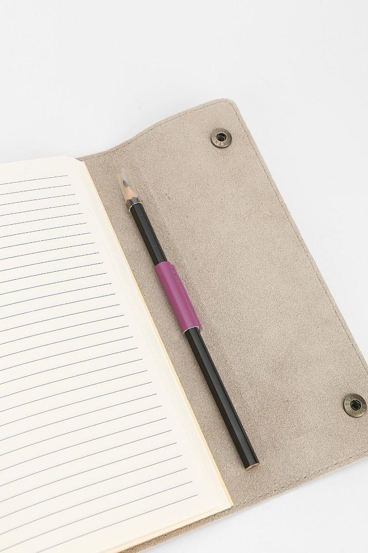 Lyst Urban Outers Oh Snap Leather Journal In Purple For Men Gallery
