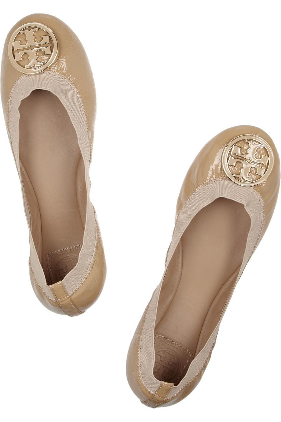 tory burch yellow ballet flats
