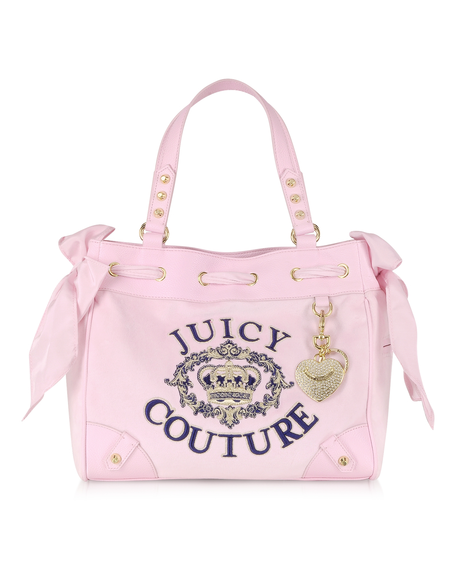 Juicy Couture Juicy Crown Velour Daydreamer Tote in Pink | Lyst