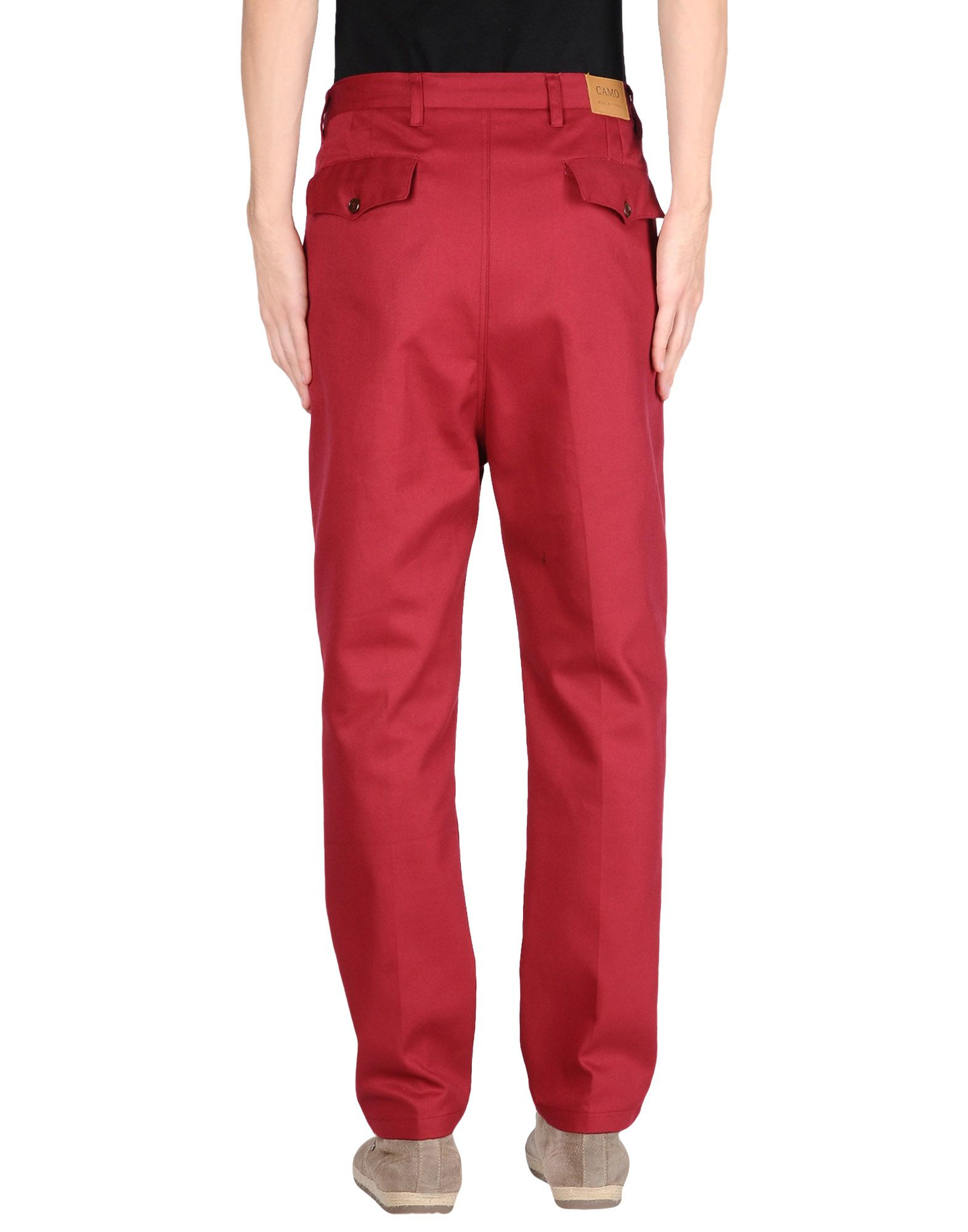 red camouflage pants