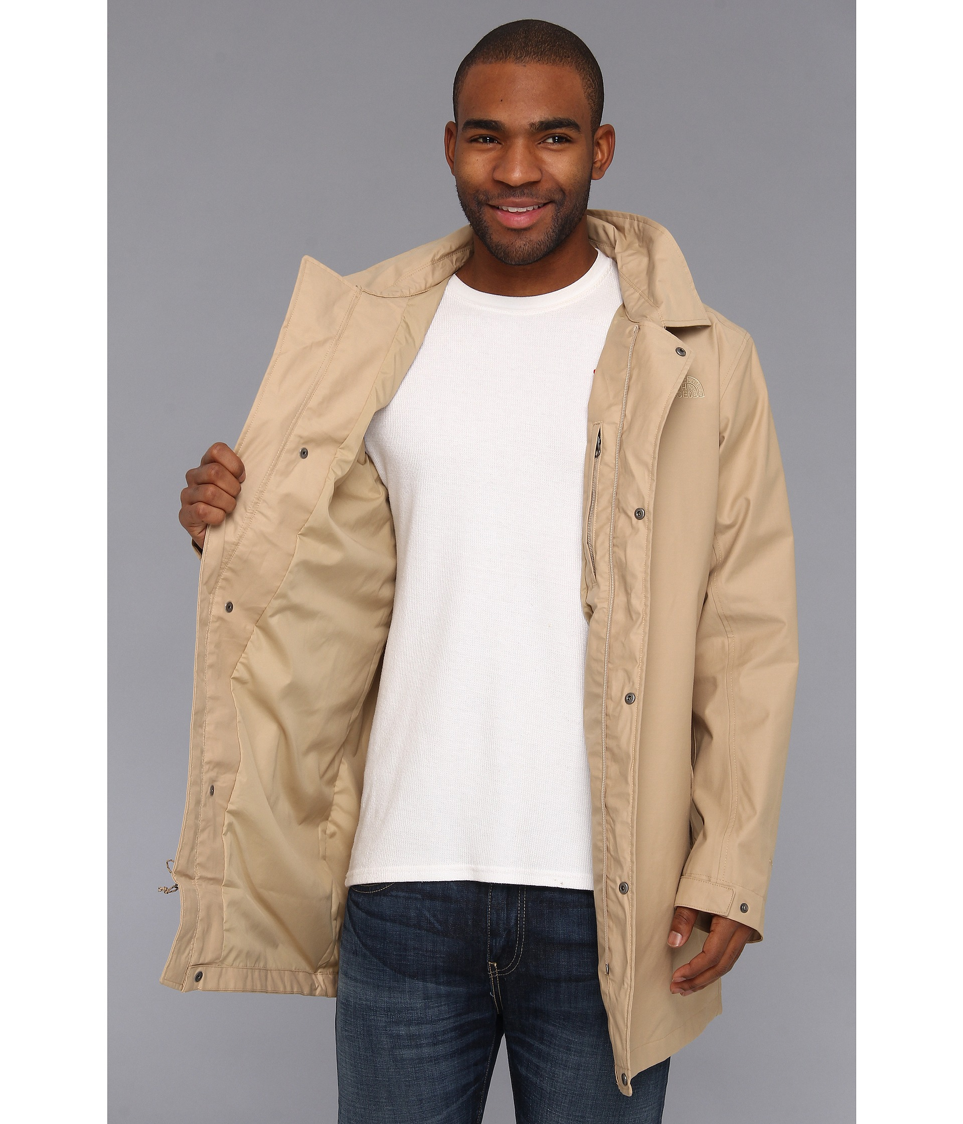 The North Face Mayzie Full Zip In Pink Lyst The North Face Temescal Trench Coat 6pm Com