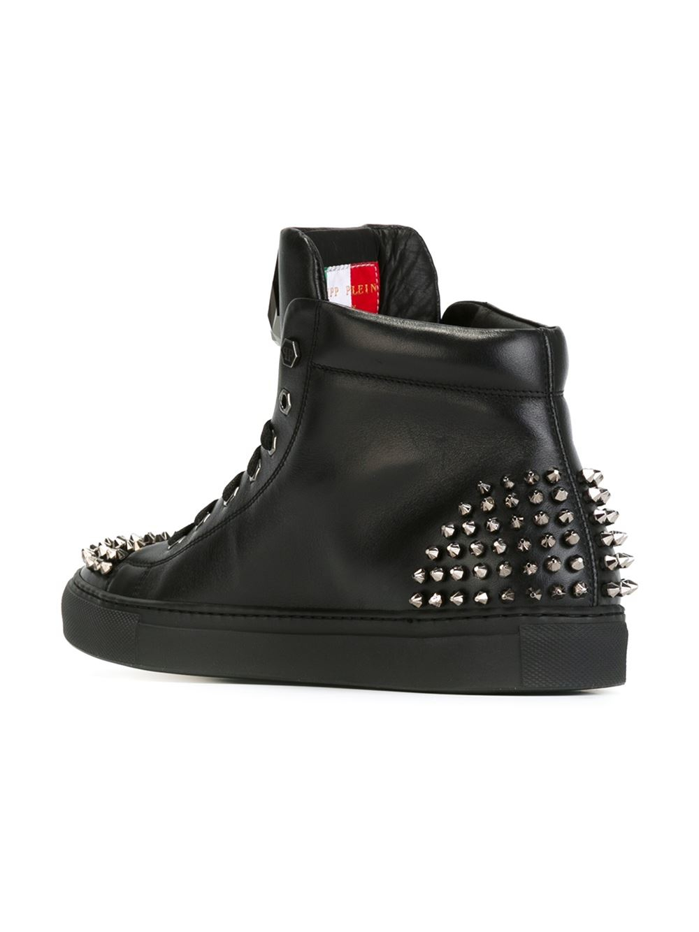 cruise studded high top sneakers