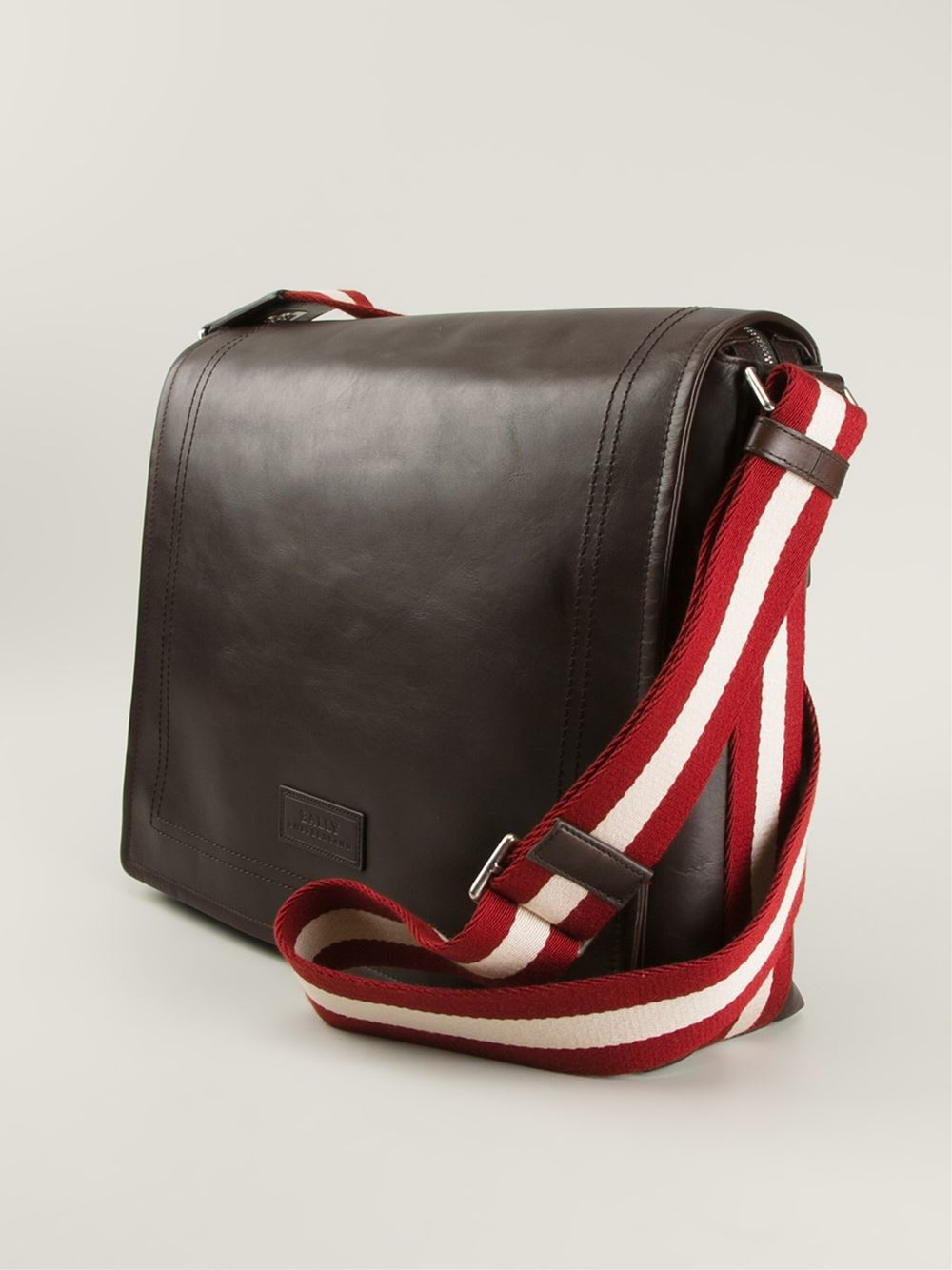 Bally Medium Triar Messenger Bag in Brown for Men - Lyst