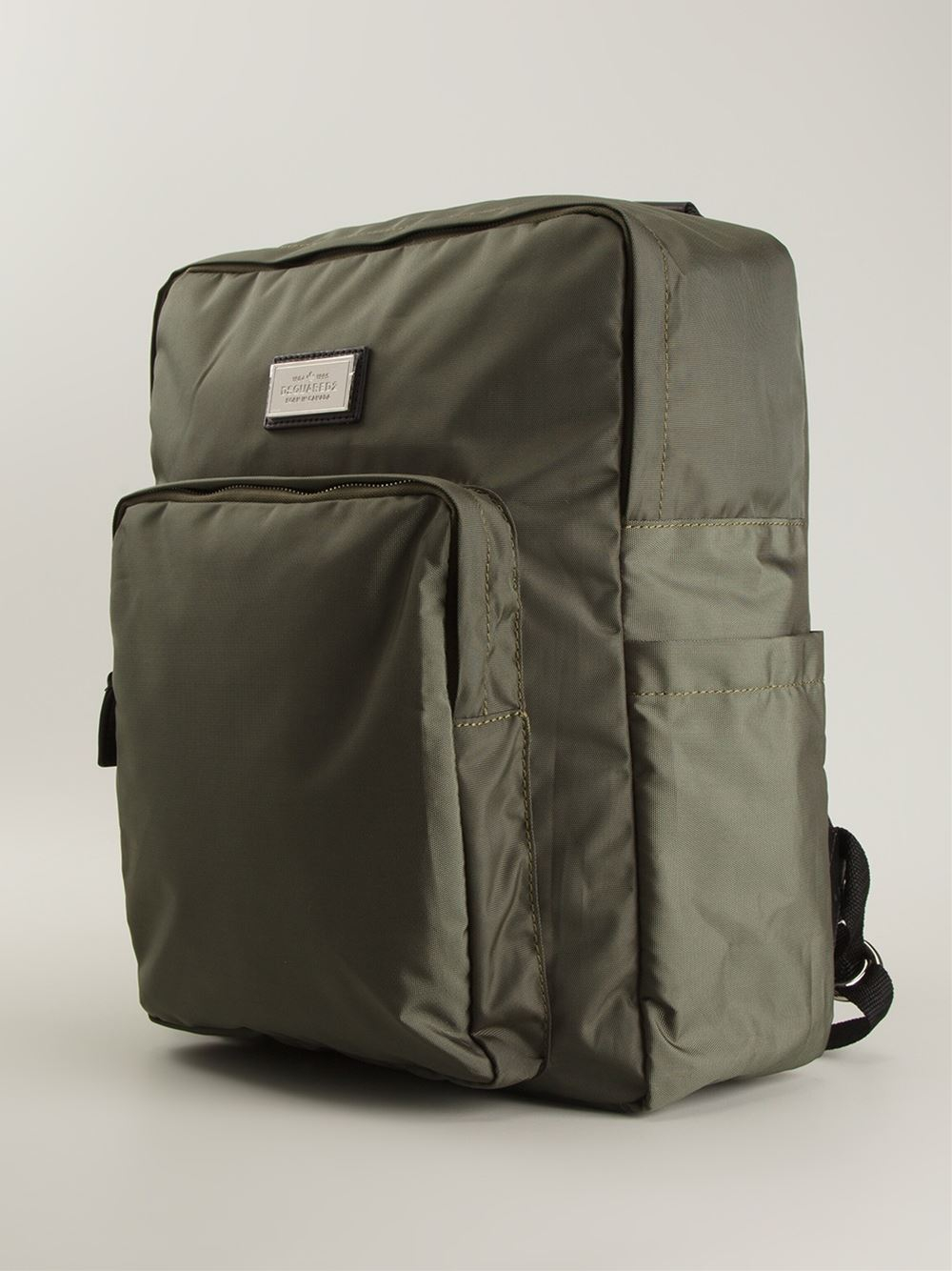 mens square backpack
