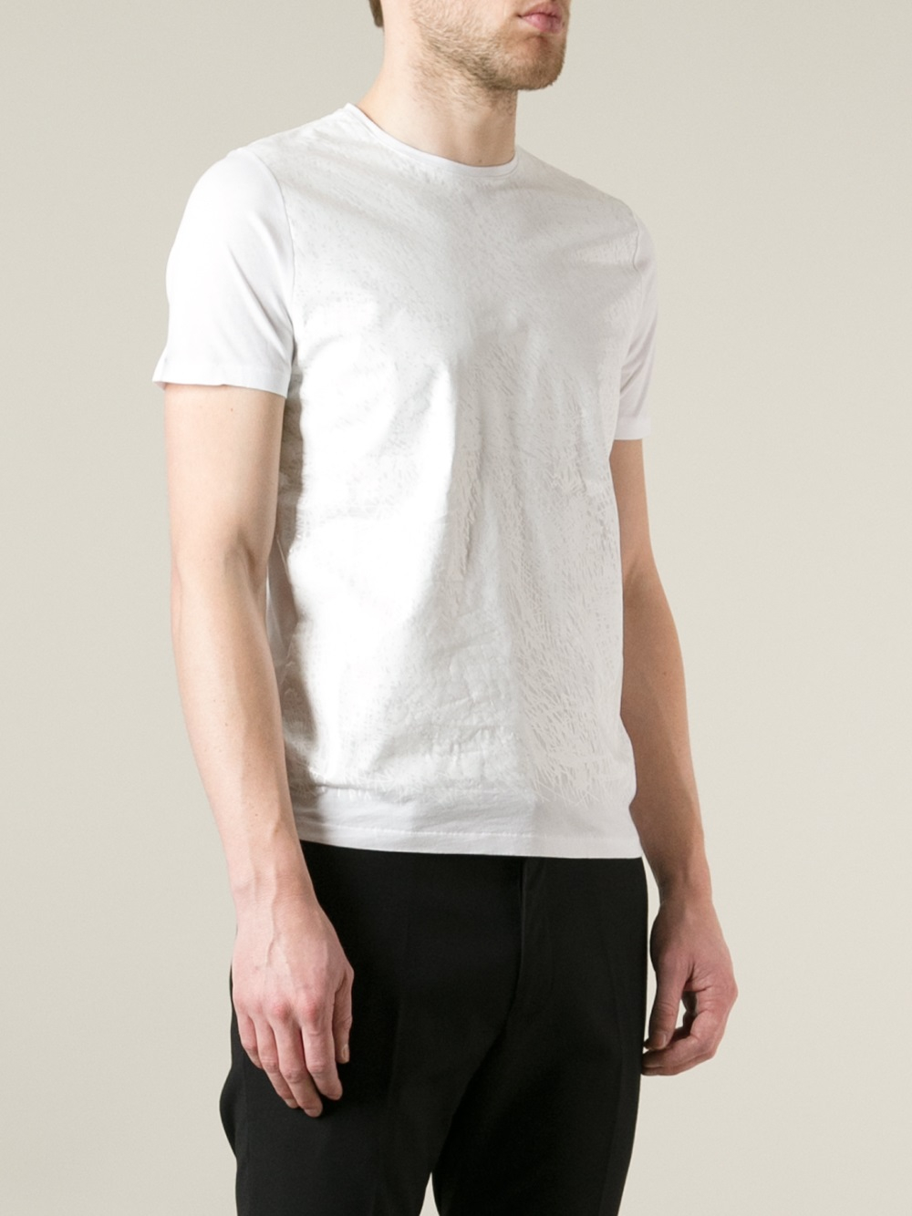 Lyst - Balenciaga Classic Tshirt in White for Men