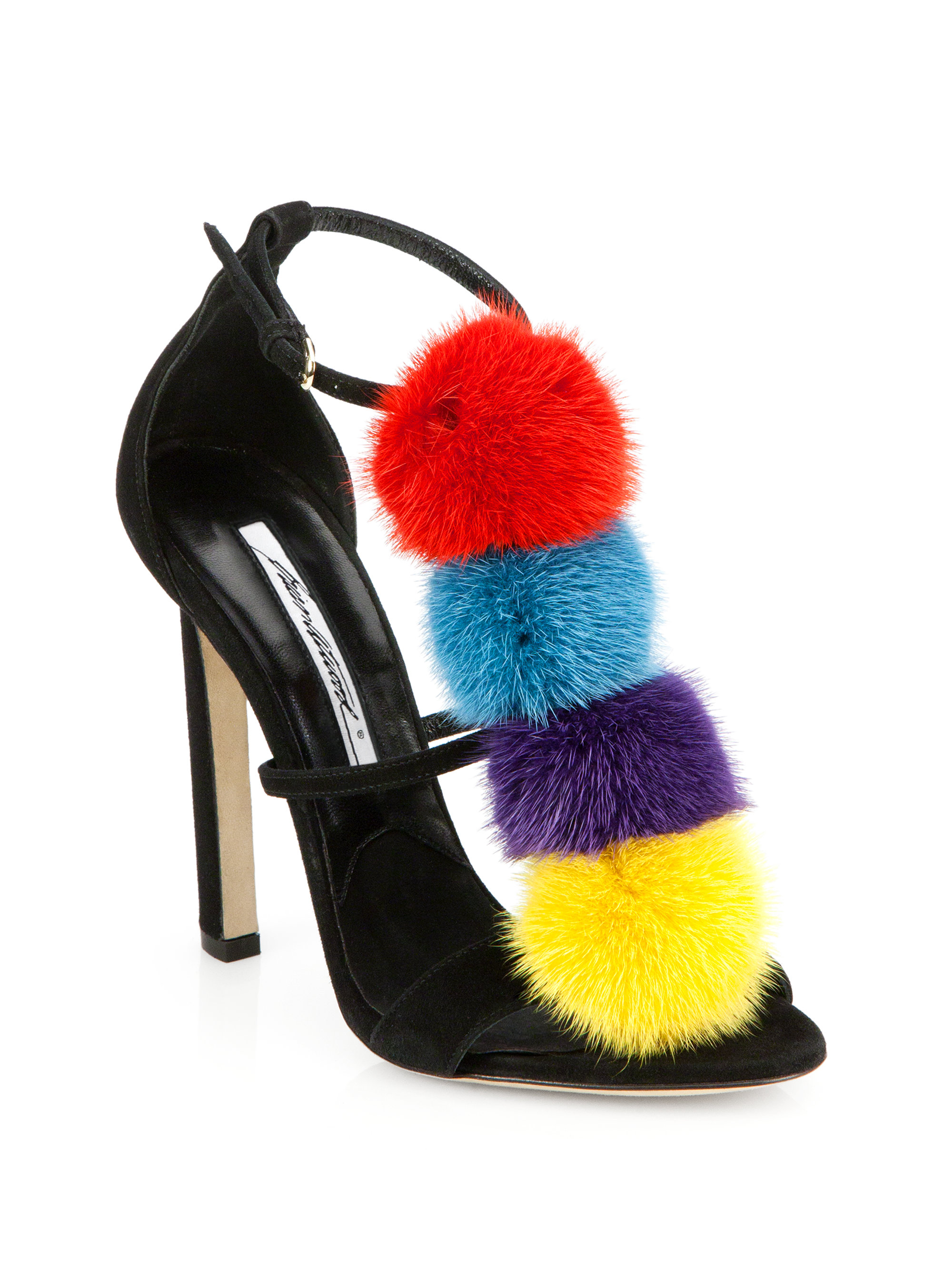 mink coloured shoes and bag