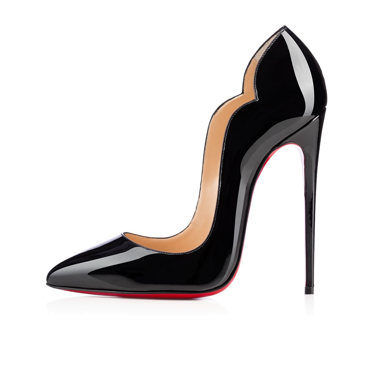 Christian Louboutin Hot Chick Patent In Black | Lyst