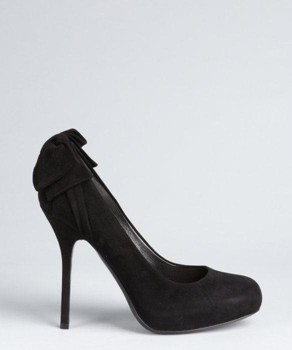 dior heels with ribbon