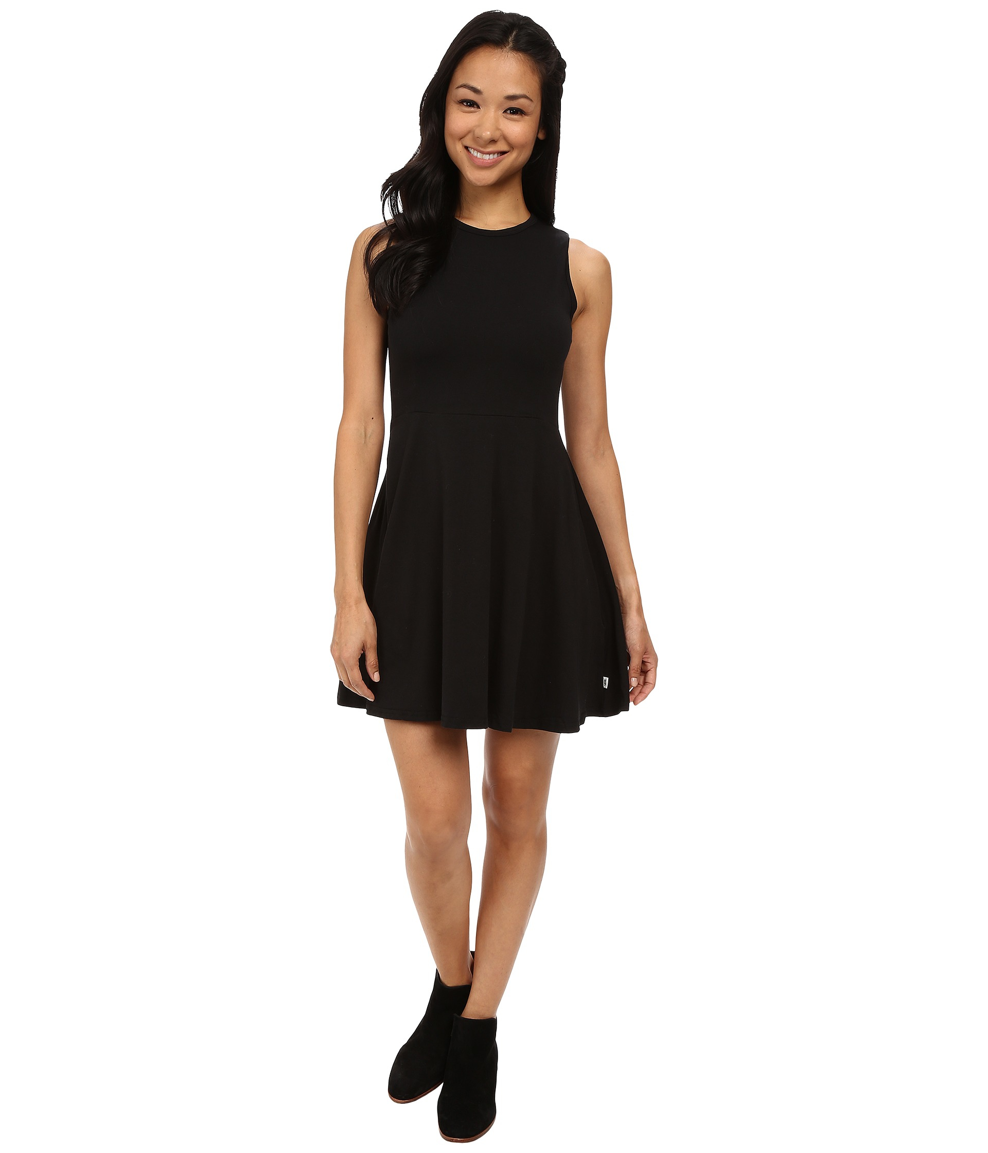 Lyst - Vans Stewart Dress in Black