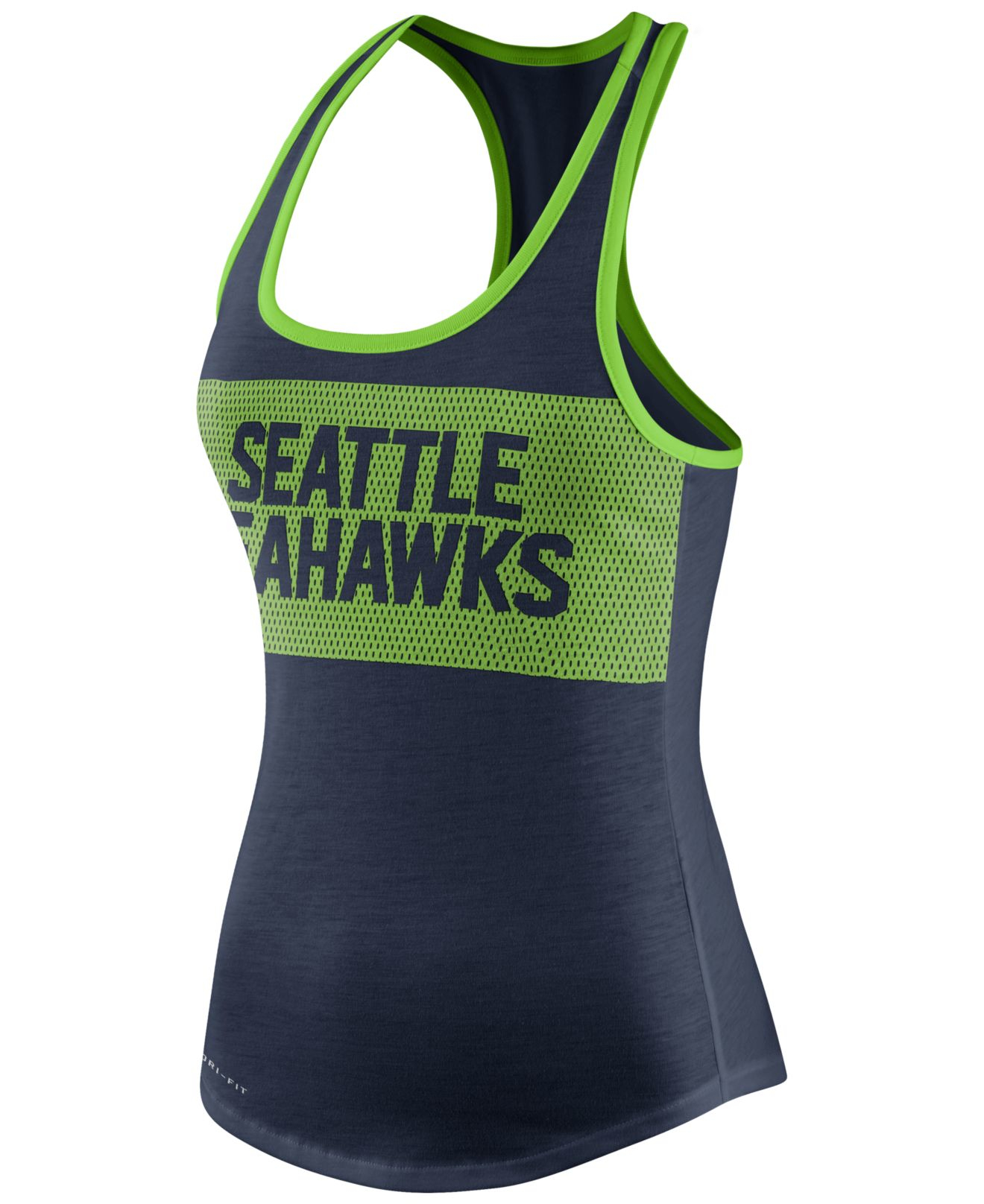 blue nike tank top
