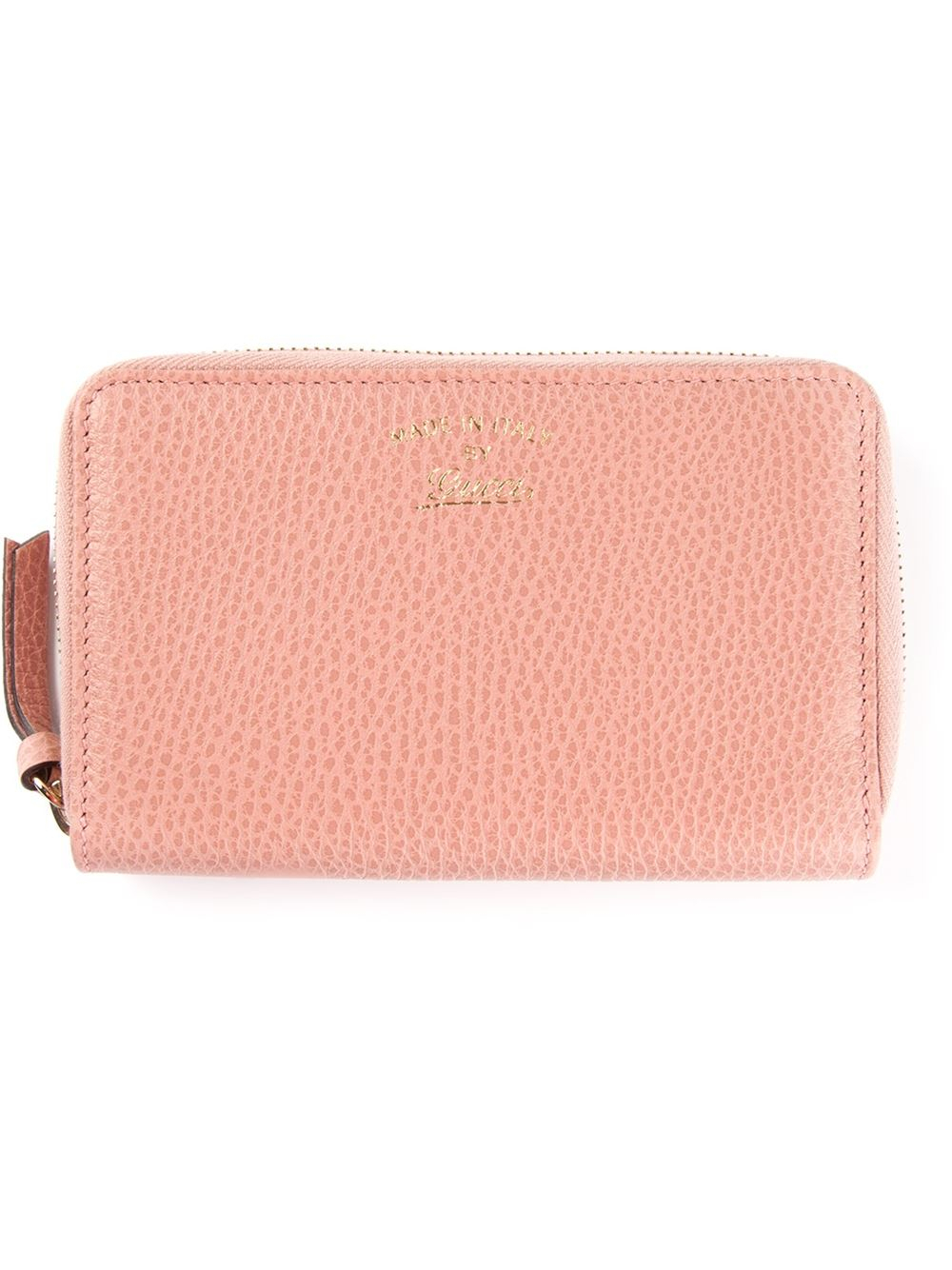 Gucci Card Holder in Pink | Lyst