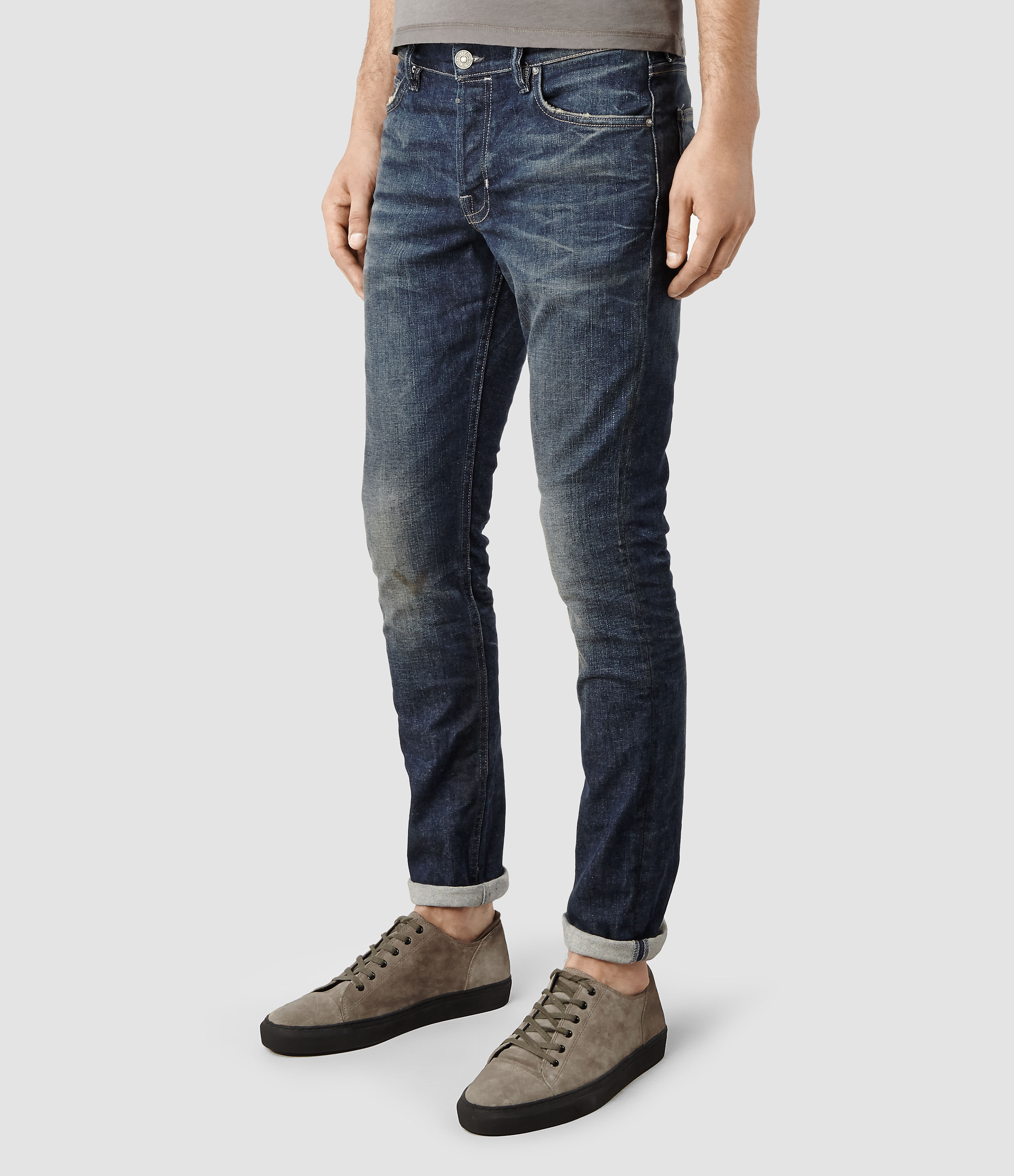 all saints cigarette jeans