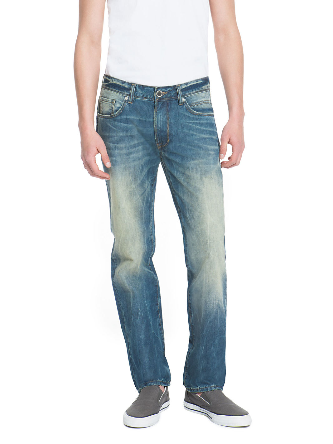 Lyst - Dkny Soho Relaxed-Fit Jeans in Blue for Men