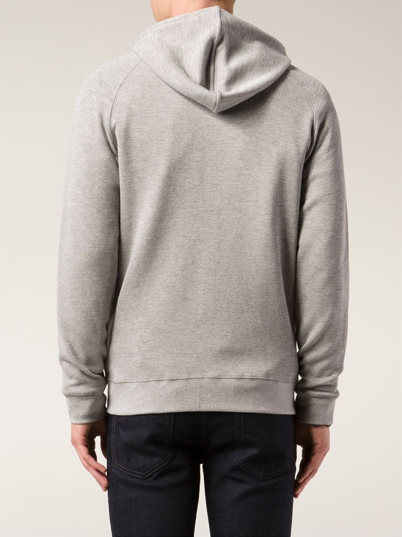 Lyst - Norse Projects Classic Hoodie in Gray for Men