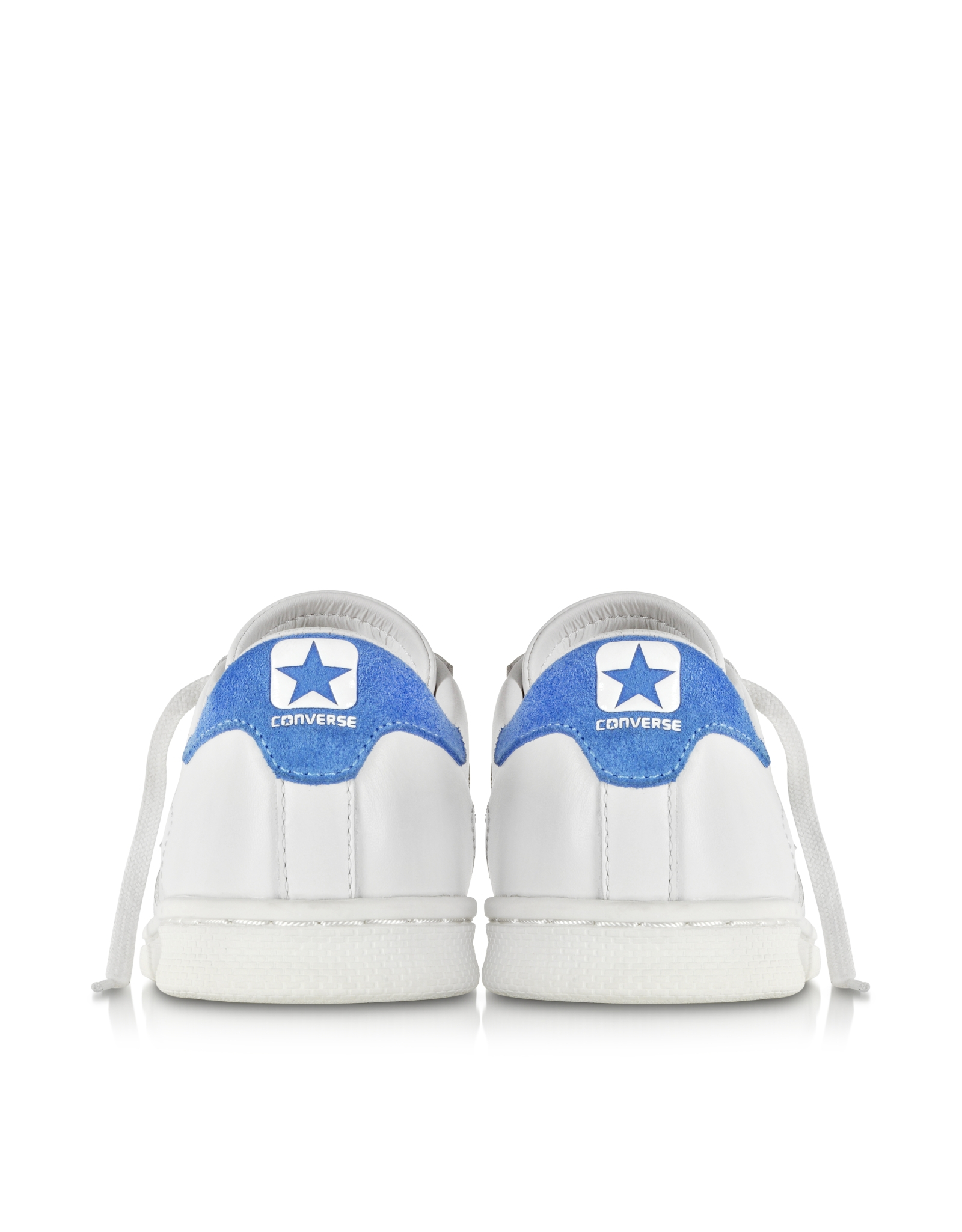 Lyst - Converse Cons Pro Leather Lp Ox White Dust And Light Blue ...