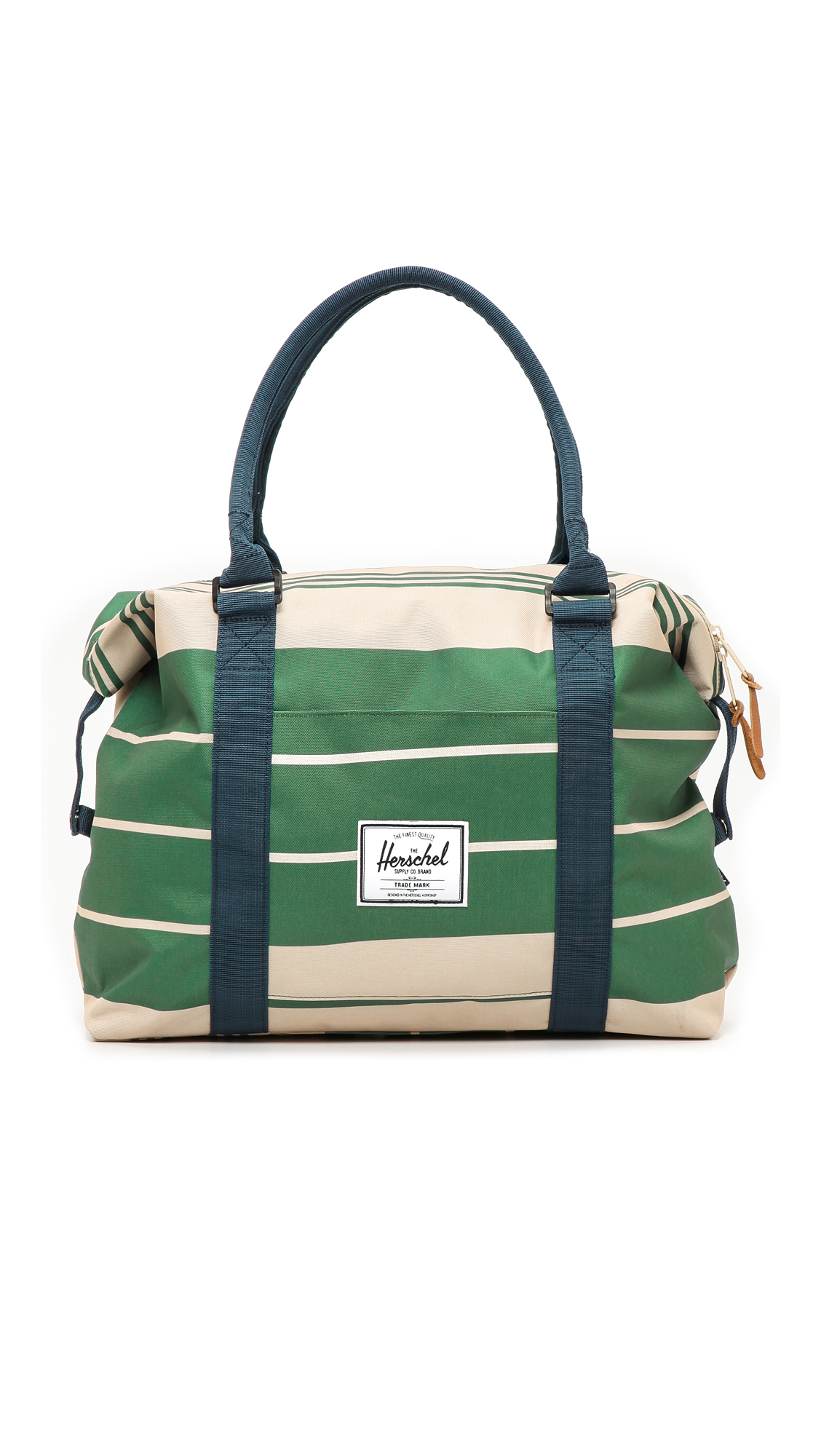 Lyst - Herschel Supply Co. Strand Duffel Bag Army Stripe and Navy in Green