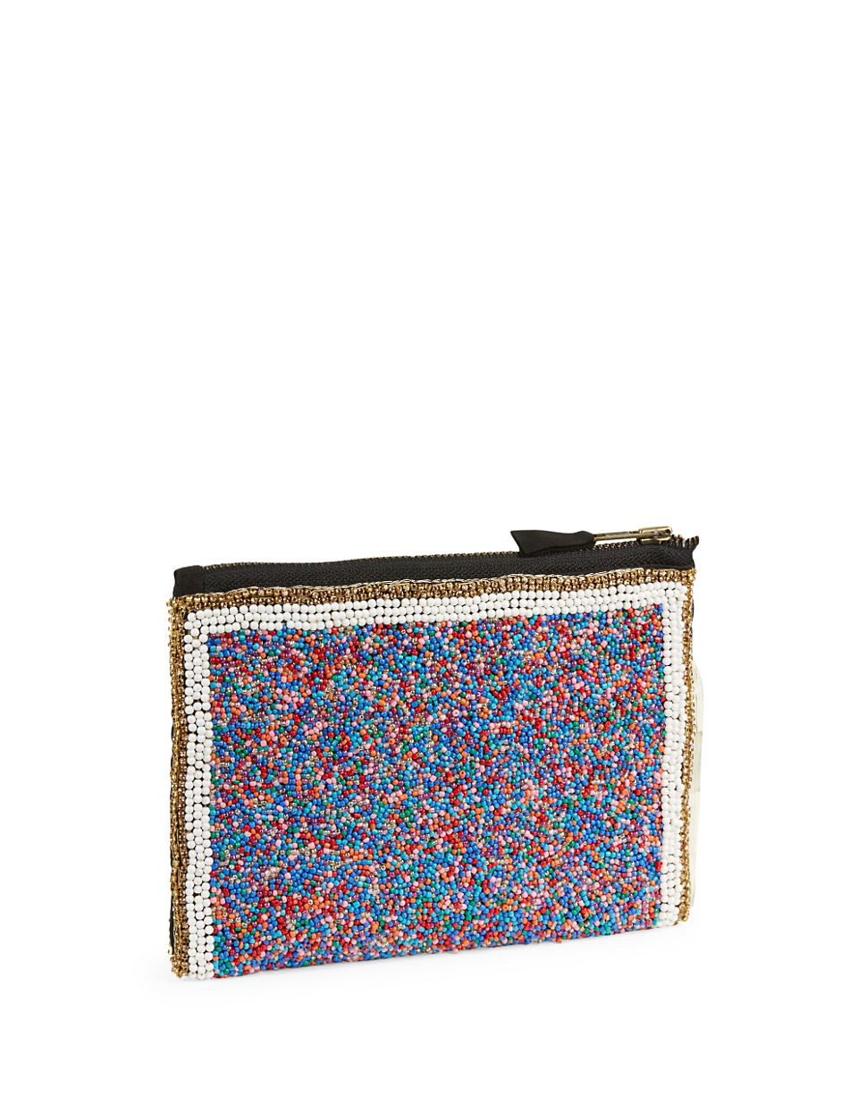 Glish Multibeaded Clutch in Multicolor (Multi Beaded) Lyst